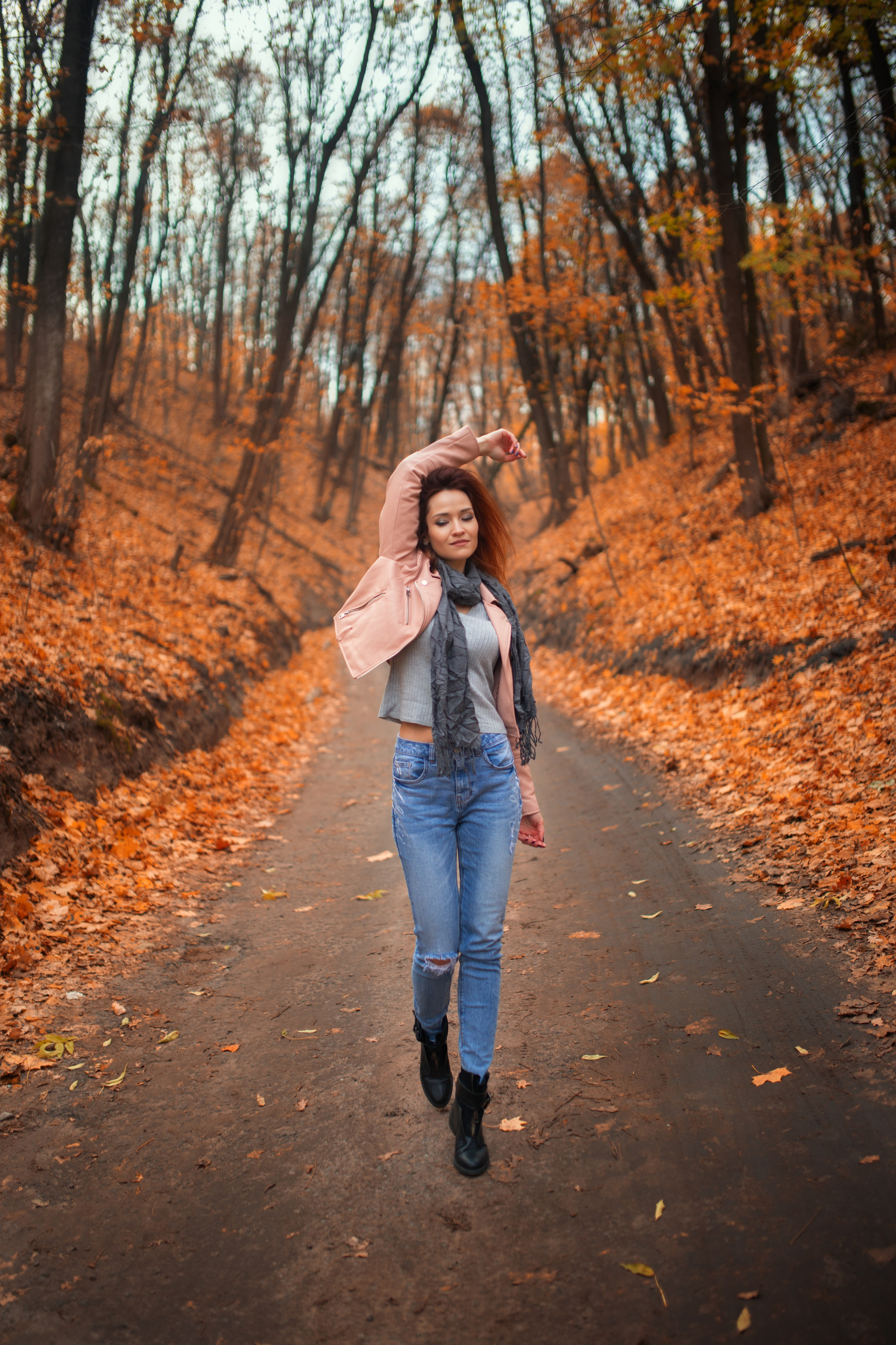 Осенняя фотосъемка с Еленой на природе в формате для «себя»