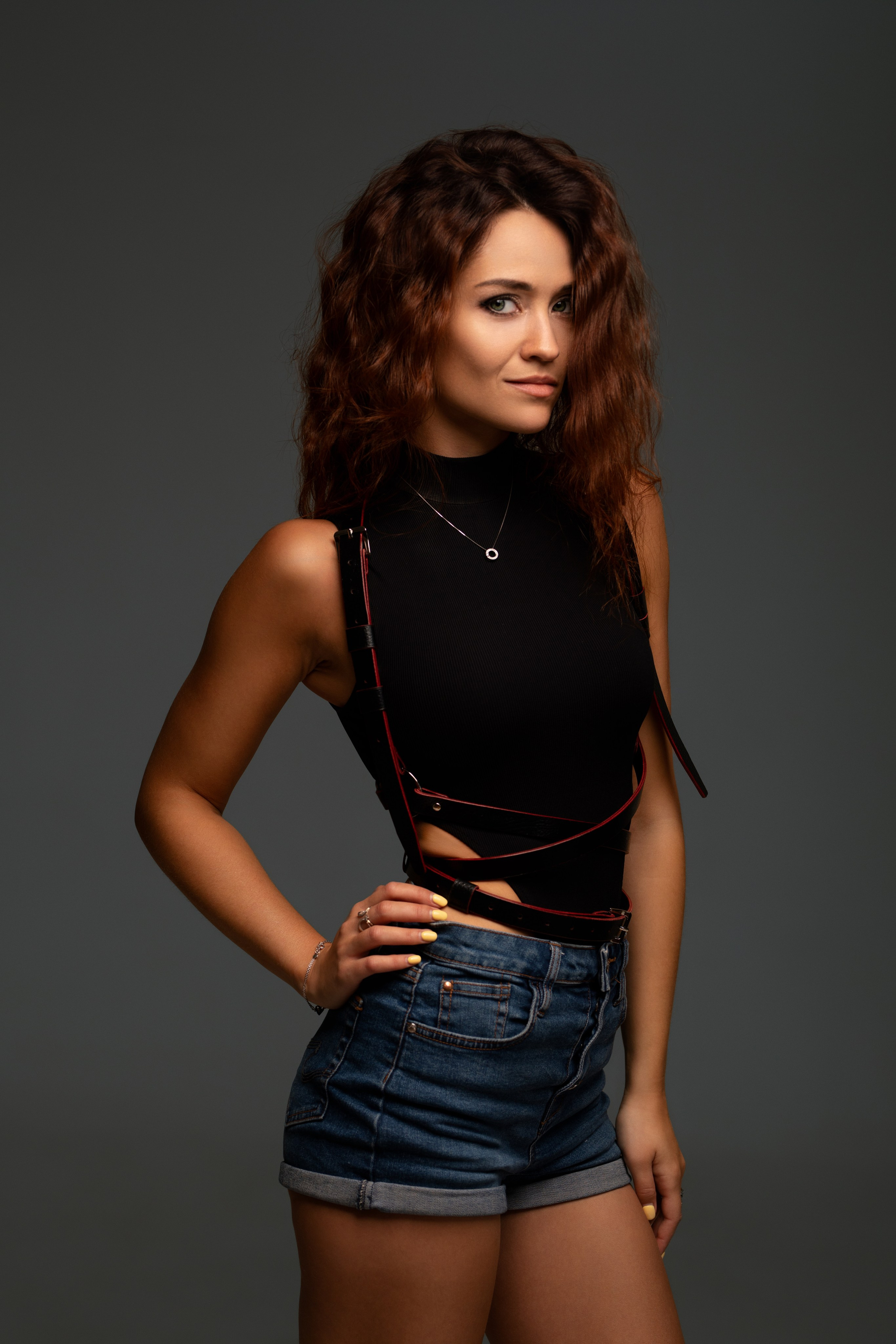 Съемка с Еленой в студии на циклораме для «себя»