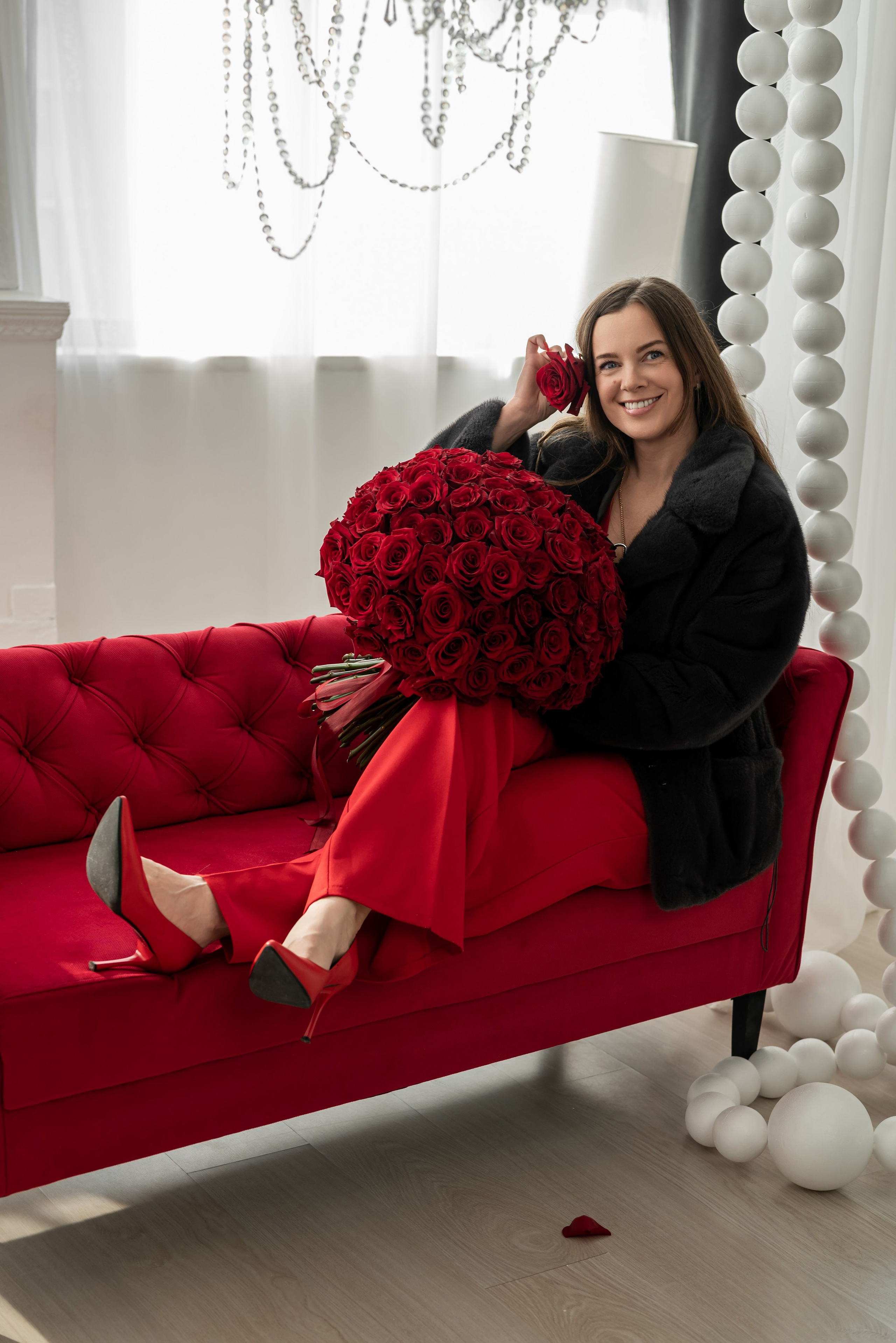 Фотопроект *101 красная роза* 2025 г. Фотограф в городе Салават