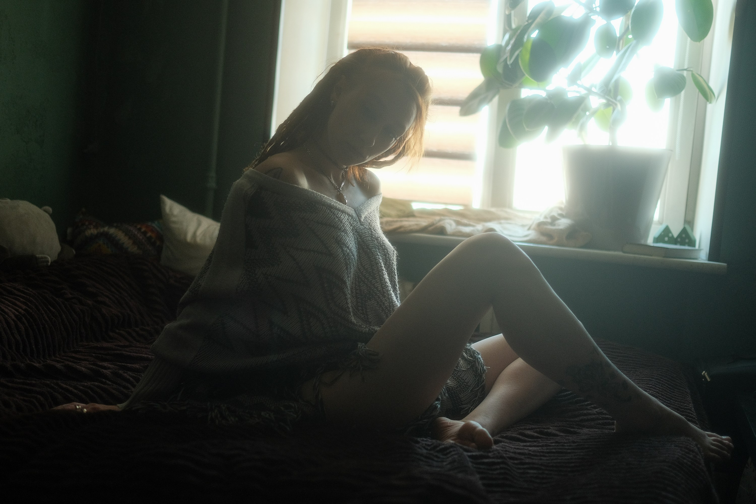 Smoky morning. Aleksandr Schafft