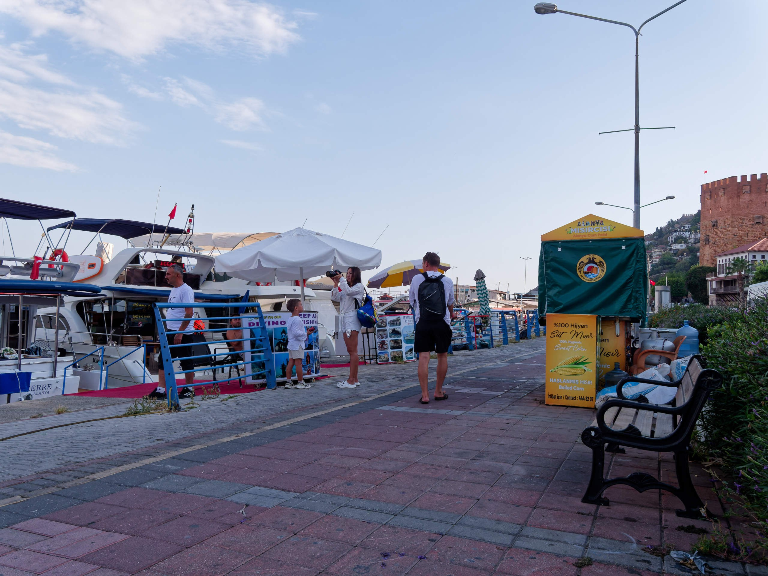 Алания 2025, порт и парк. Избранные фотографии