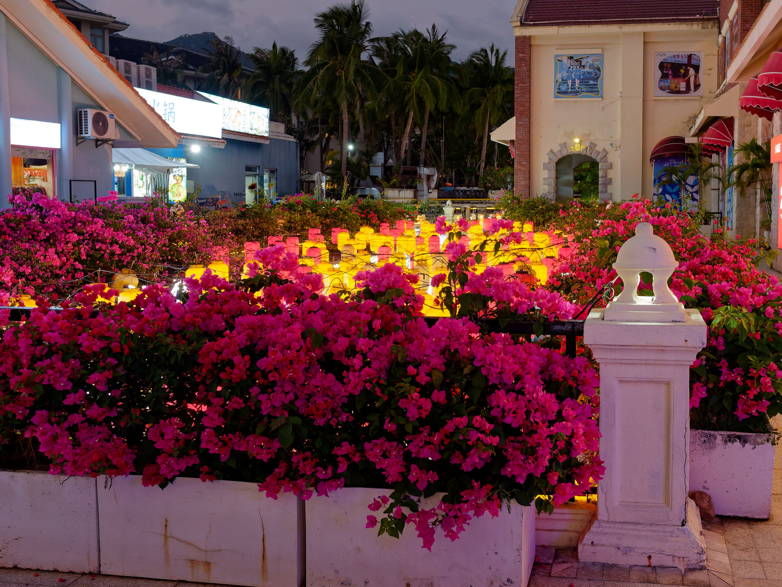 Хайнань 2026, Большой ночной базар в Ялунване. Фотопрогулки по Миру