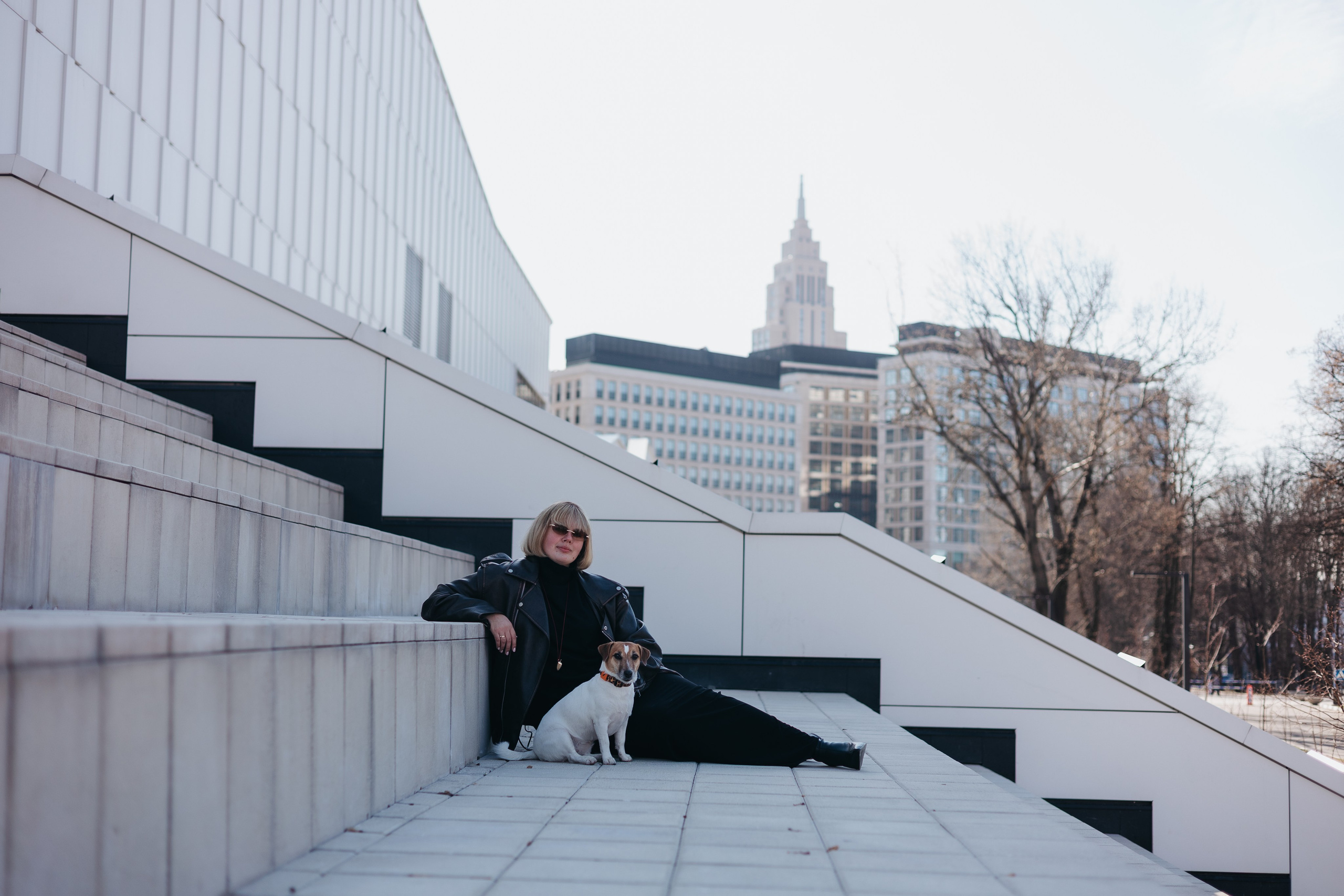 Таня и Пегги. Фотограф животных Евгения Верцинская