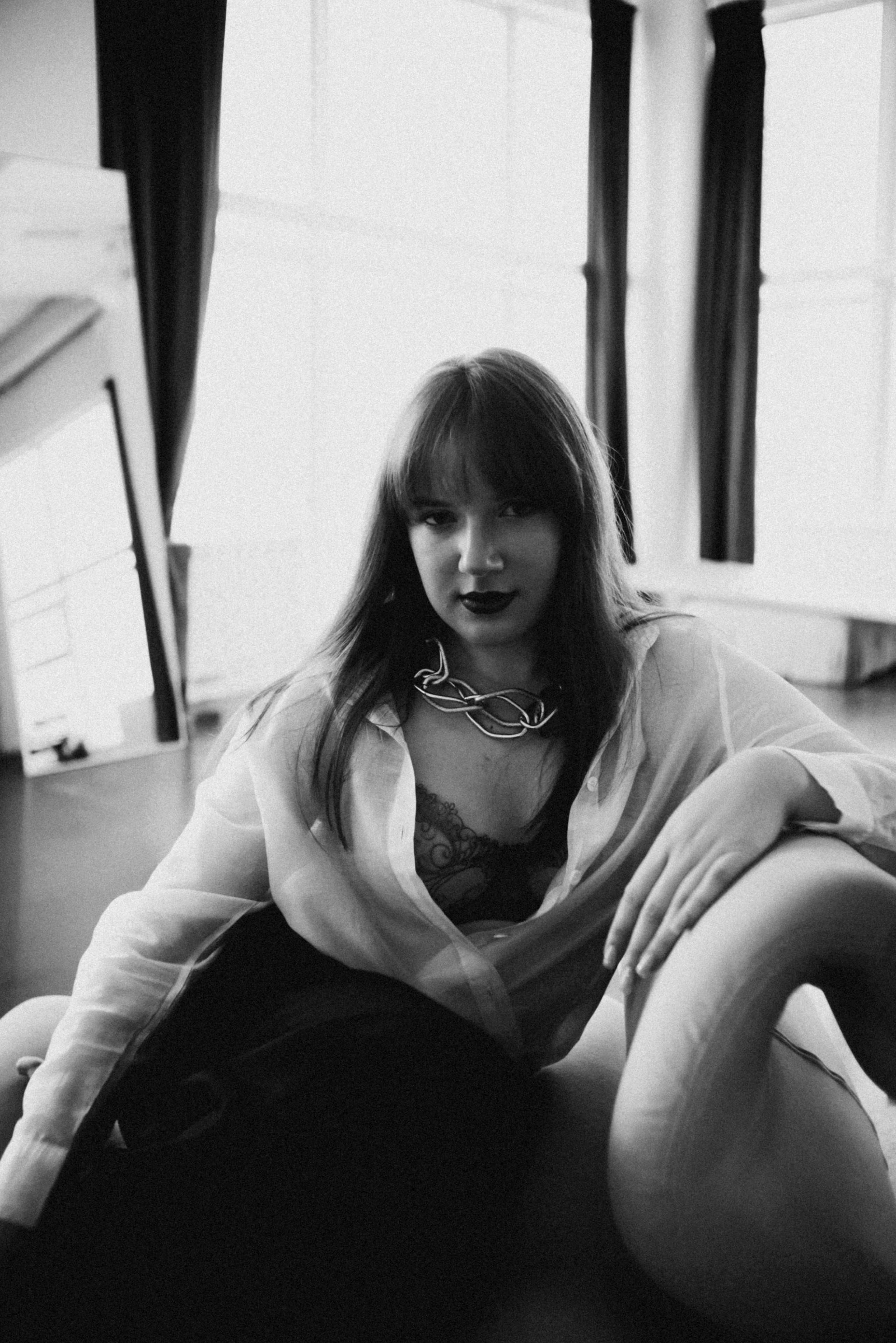 Катя, студия. Фотограф в Новосибирске Полина Колмачевская