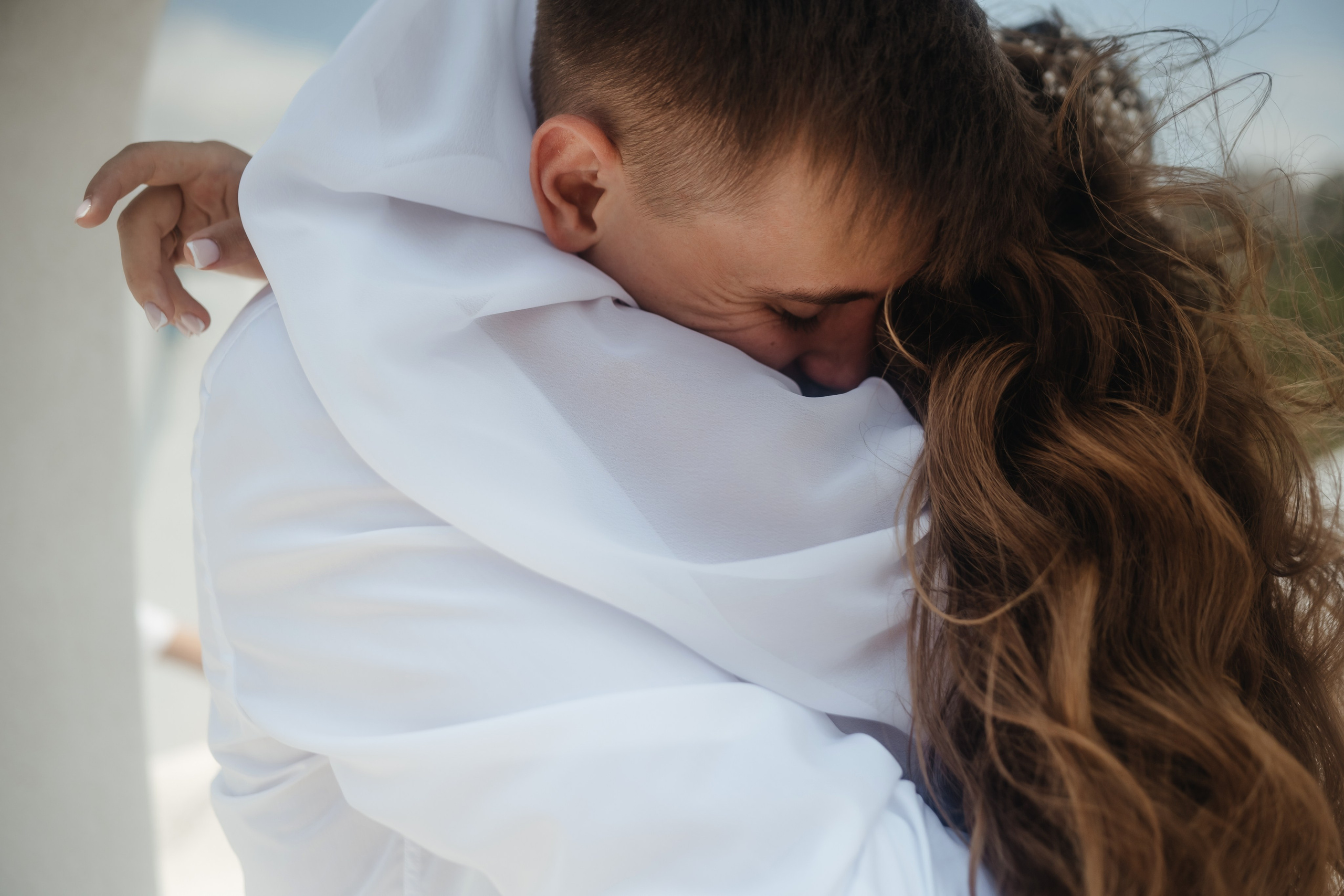 Свадебная фотосъемка в старинном отеле в Крымском Санторини. Свадебный и семейный фотограф и видеограф, Крым, Москва, Санкт -Петербург