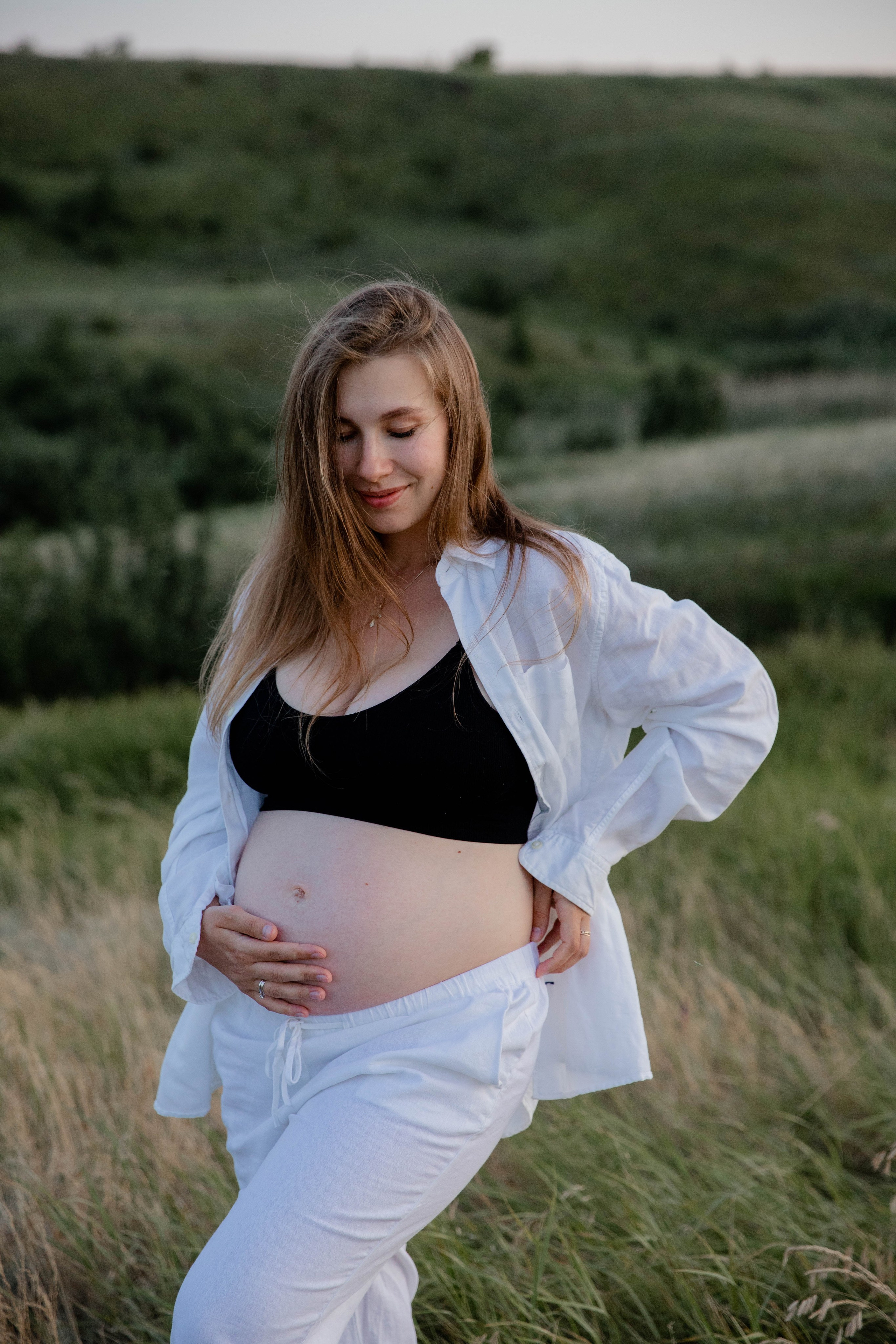 Фотосессия беременности на море. Свадебный фотограф Бакрымова Валентина