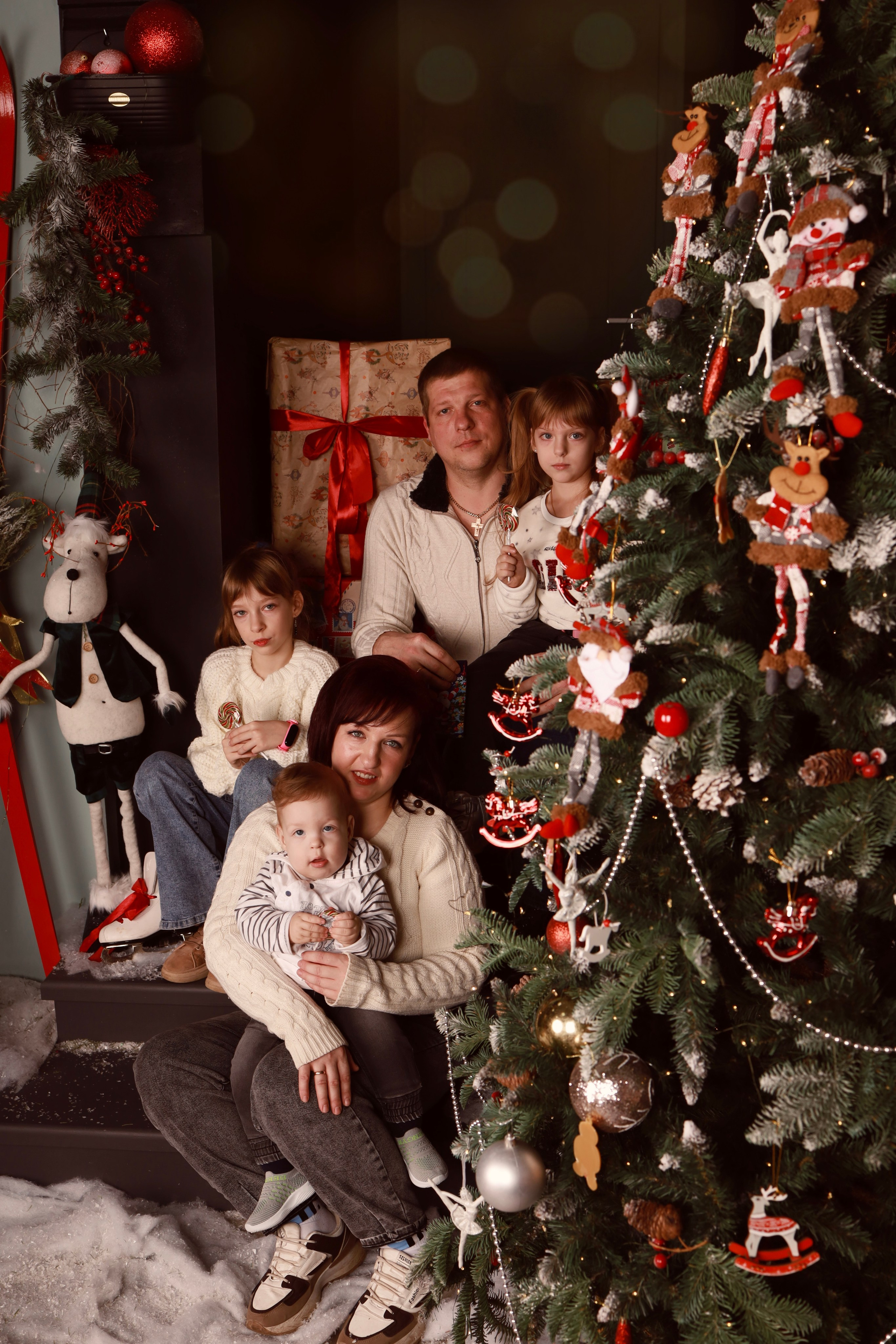 Семейный новый год. Семейный и свадебный фотограф в Минске Юлия Грин