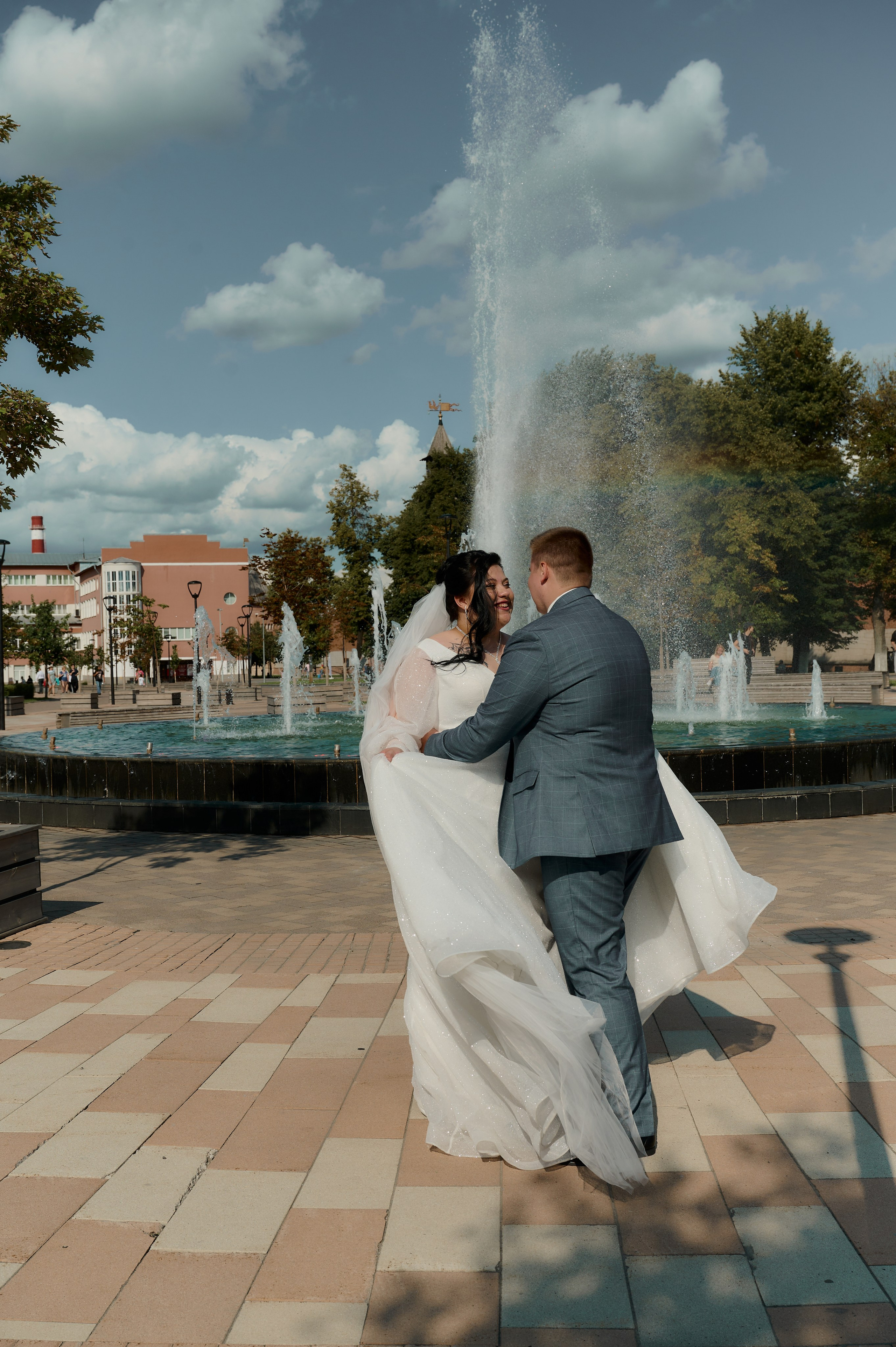 Свадебная фотосессия в студии. Свадебный фотограф в Туле Никита Беляев