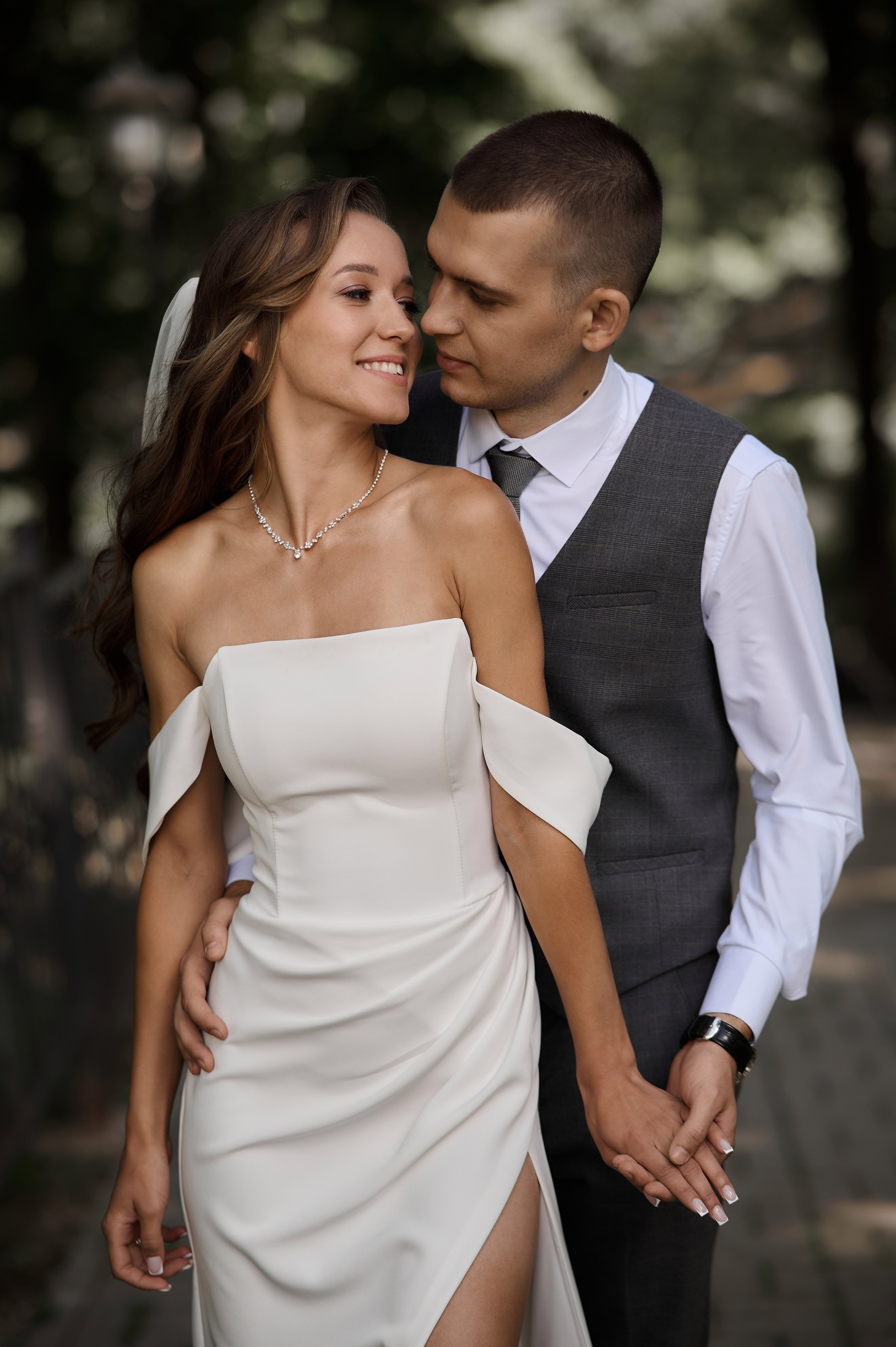 Свадебная фотосессия в Платоновском парке Тула. Свадебный фотограф в Туле Никита Беляев