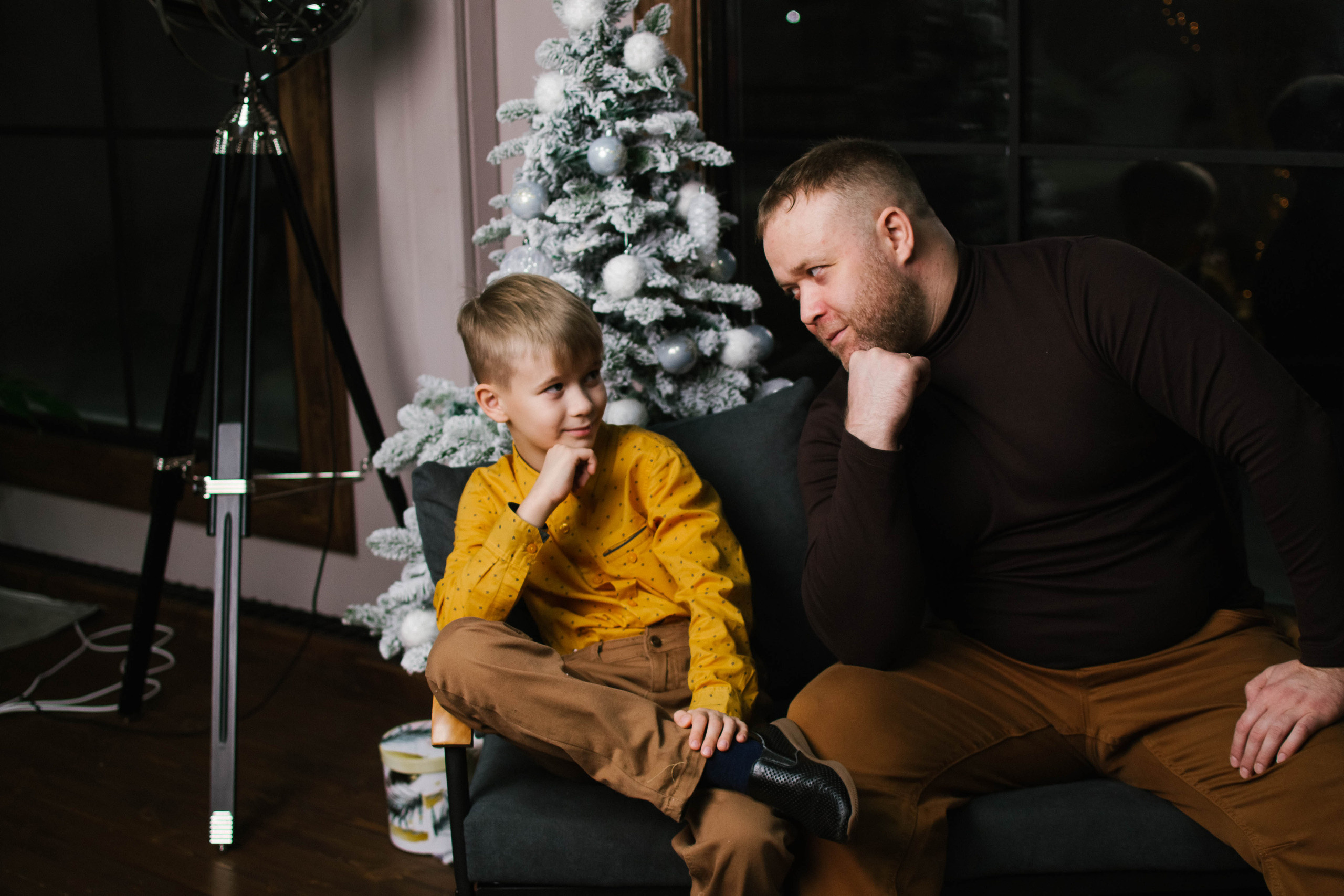 Семейная новогодняя история для Инны. Семейный фотограф в городе Мегион и Нижневартовск Дзюба Татьяна