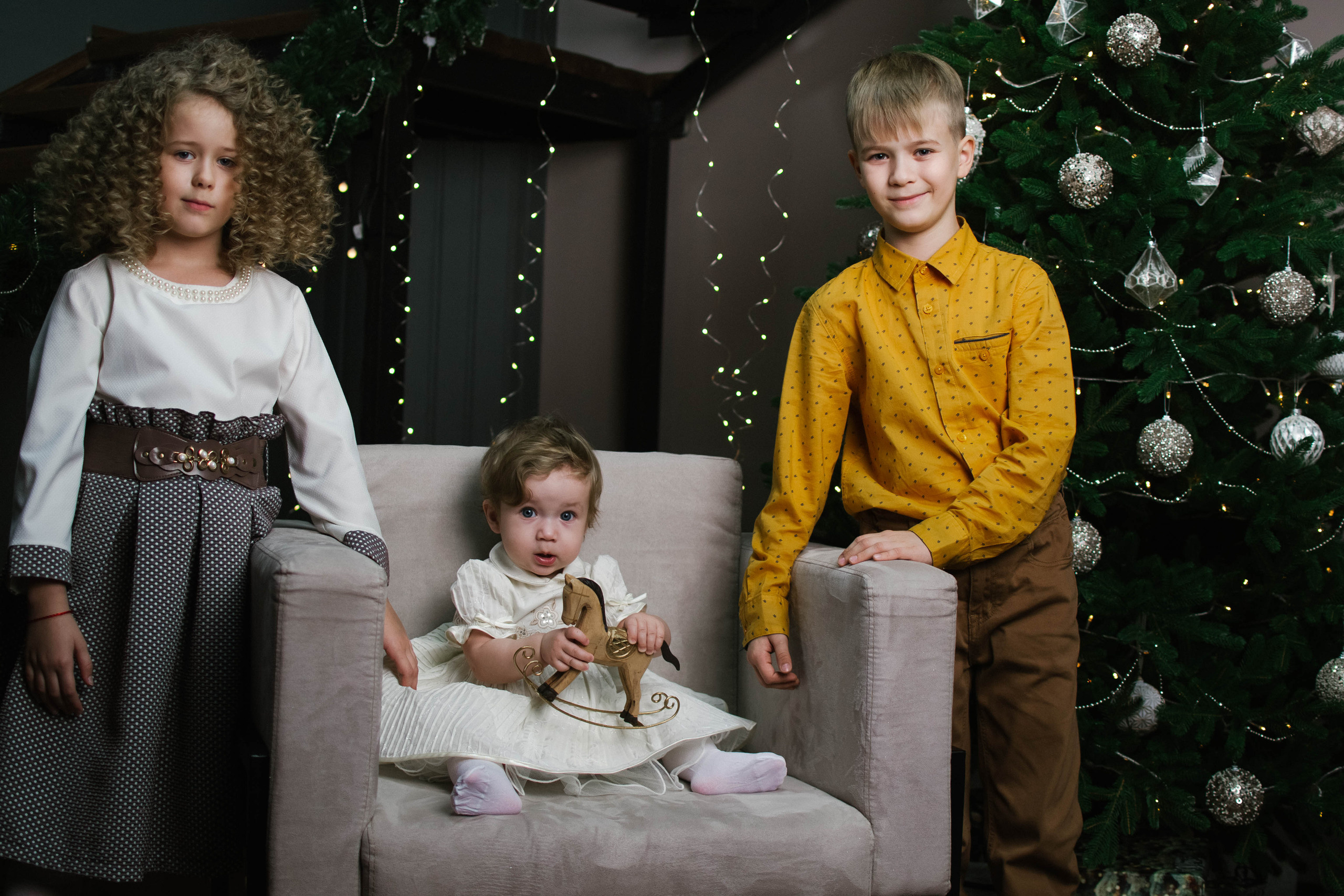 Семейная новогодняя история для Инны. Семейный фотограф в городе Мегион и Нижневартовск Дзюба Татьяна