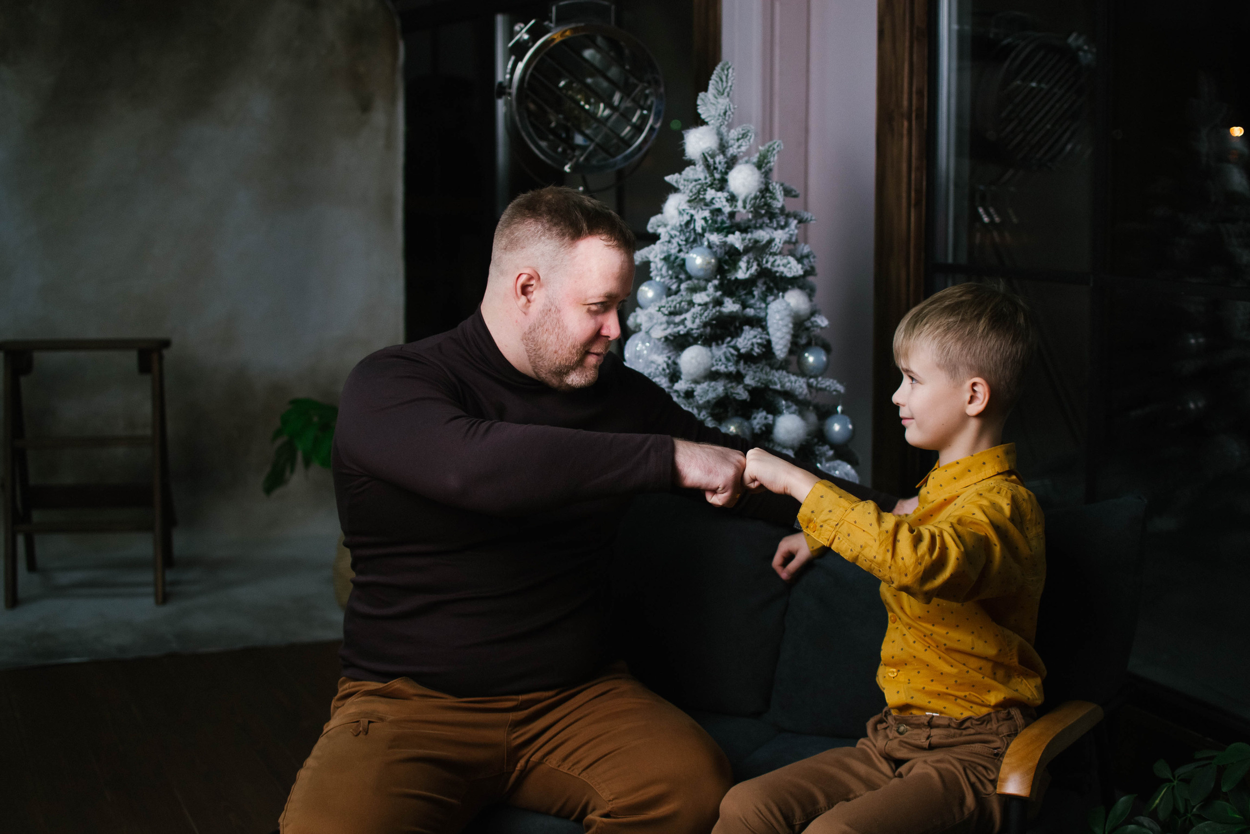 Семейная новогодняя история для Инны. Семейный фотограф в городе Мегион и Нижневартовск Дзюба Татьяна