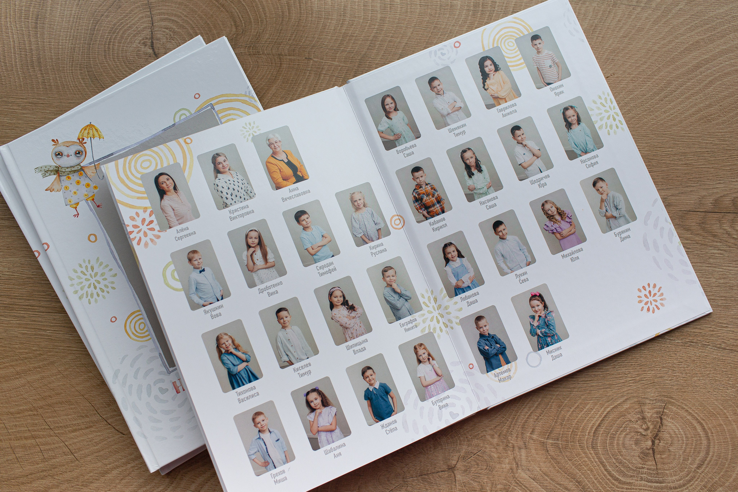 Выпускные фотокниги для детского сада. Фотограф Евгения Мальцева, Архангельск