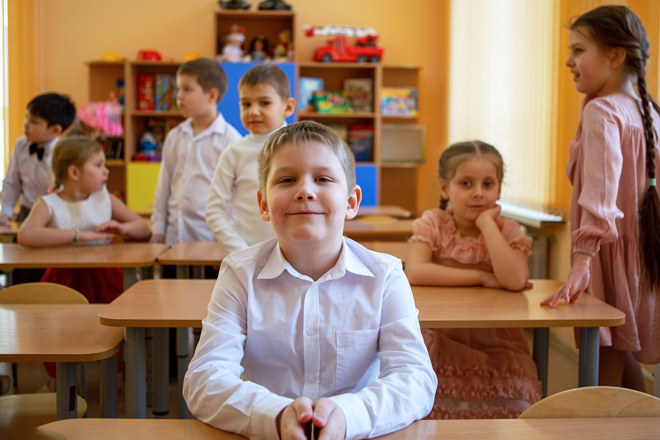 День в детском саду. Выпускные альбомы и школьный фотограф в Подольске, Троицке, Щербинке, Москве и Московской области