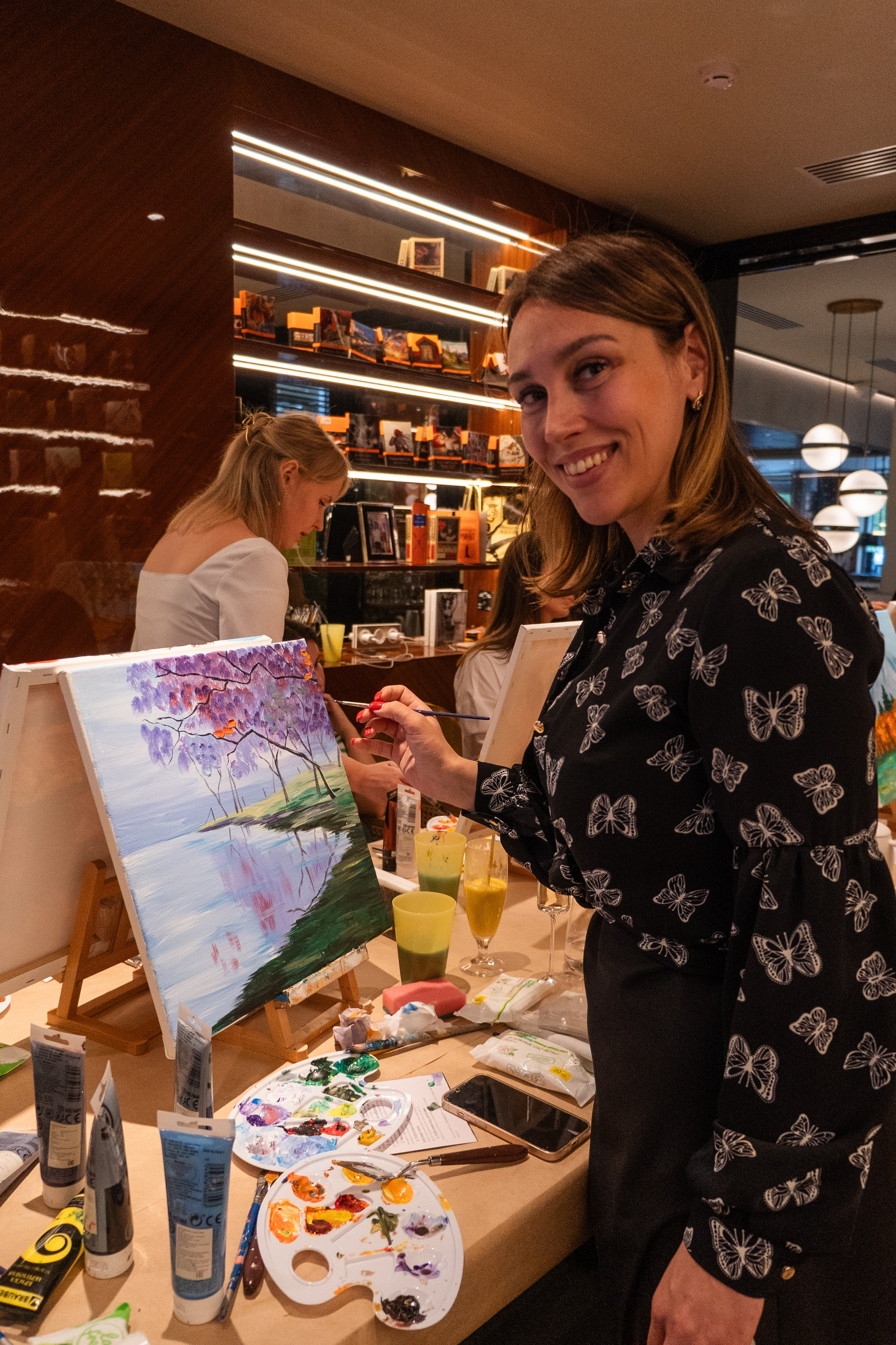 Корпоратив Teach Me Art 3. Портретный фотограф в Москве и Санкт-Петербурге Арина Чех