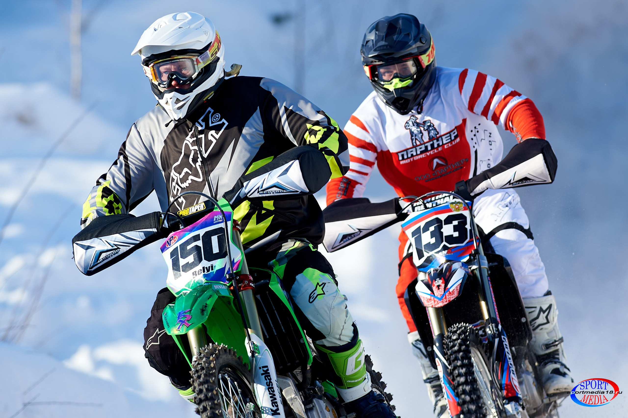 3 этап Кубка Удмуртской Республики по мотокроссу. Воткинск 23.02.2025. Спортивный репортажный фотограф в Ижевске Сергей Мерзляков