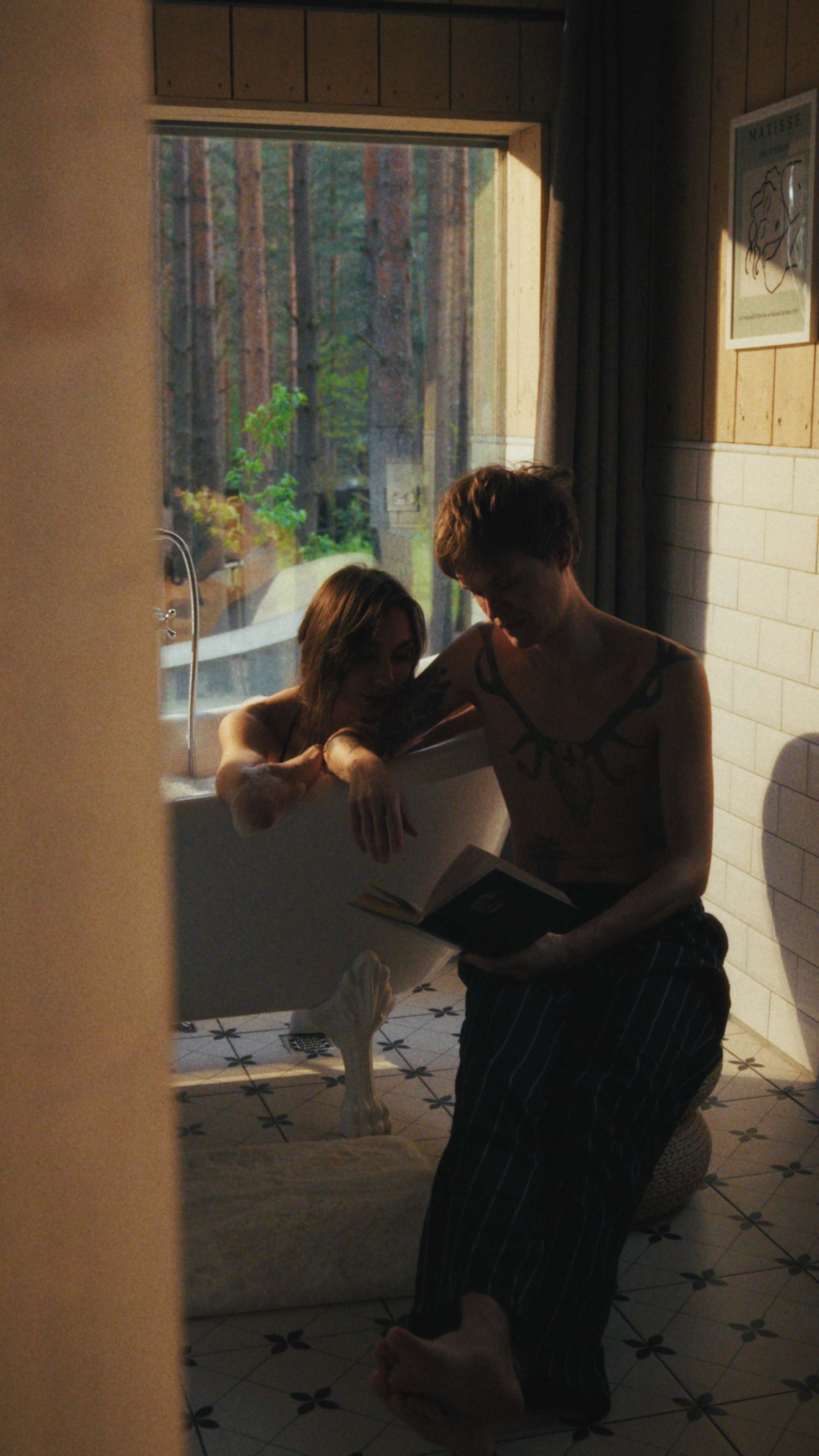 Reels для базы отдыха. Цветокоррекция видео