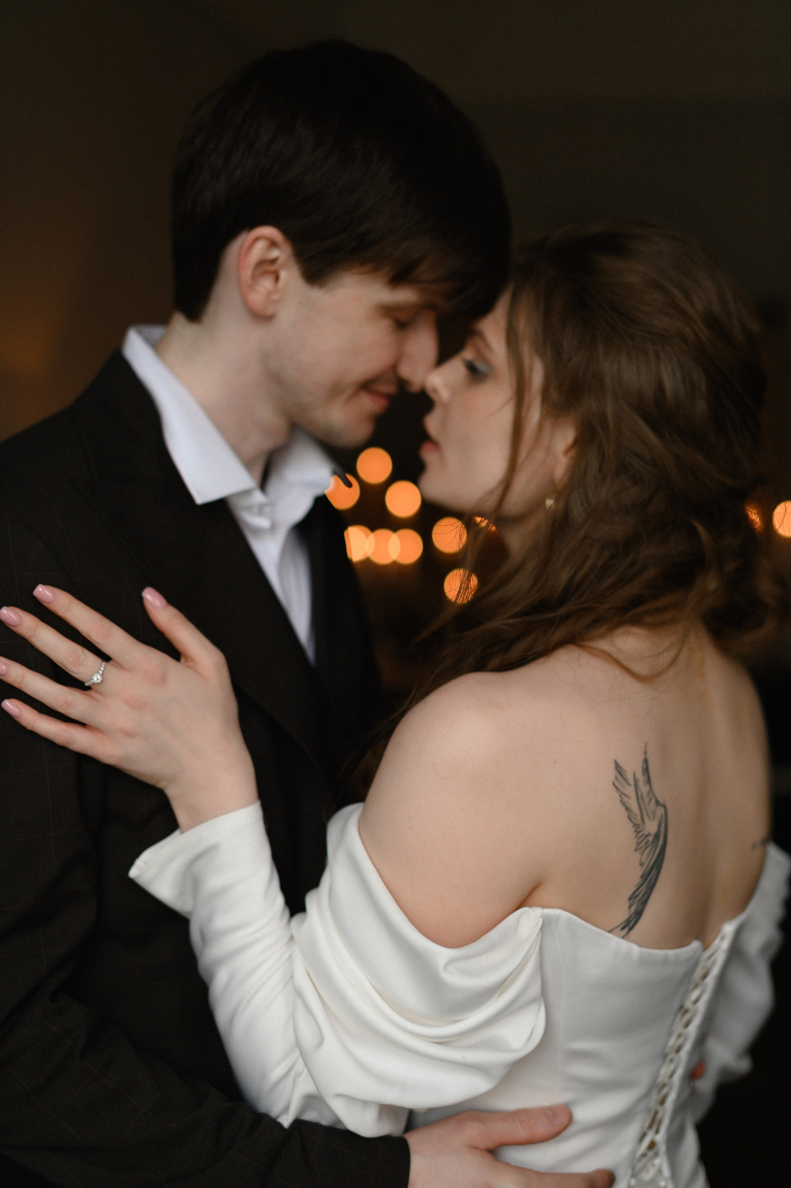 Питерский свадебный ужин и крыши…). Свадебный фотограф Тюмень Анастасия Битная