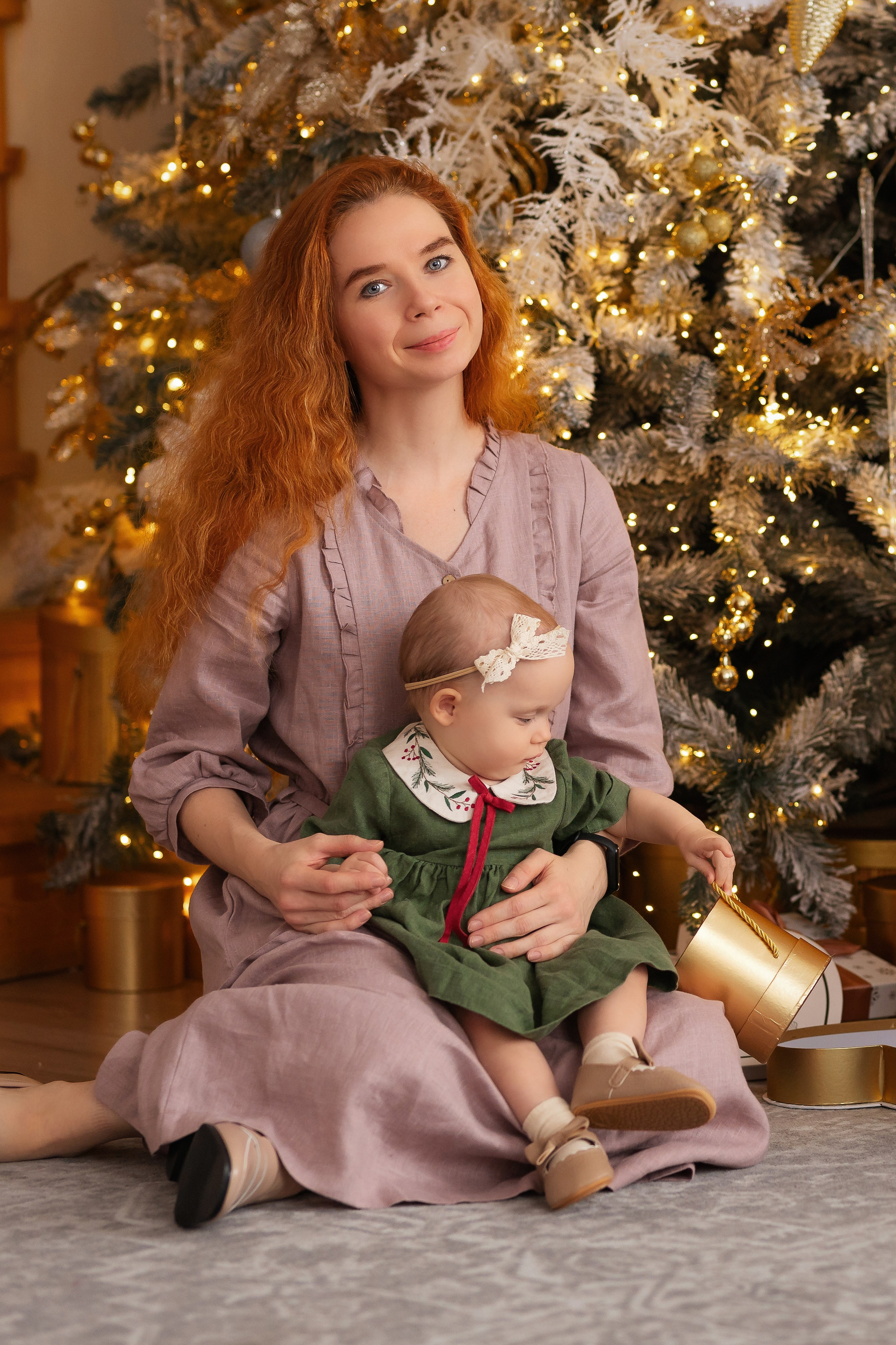 Семейная новогодняя фотосессия. Трубинова Екатерина | Семейный фотограф | Москва