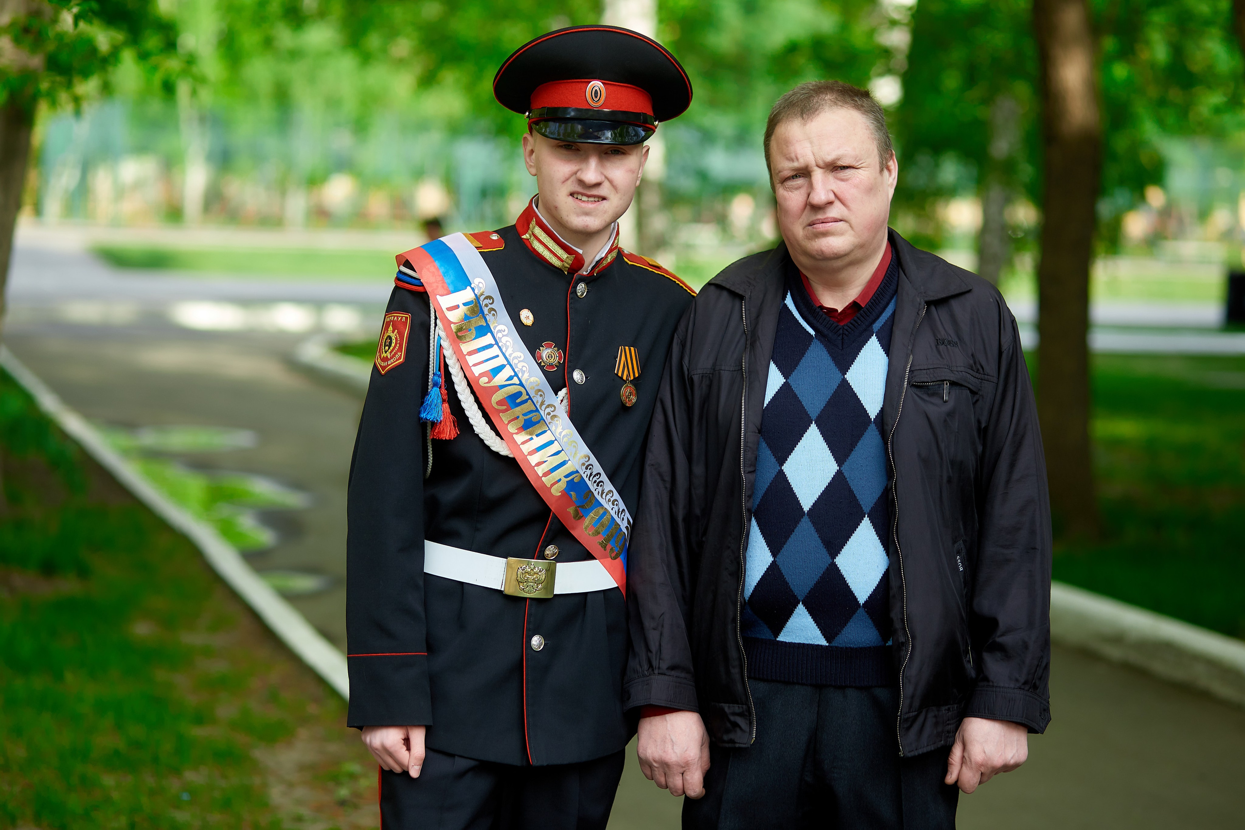 Кадеты последний звонок. Фотограф Вячеслав Фарунин