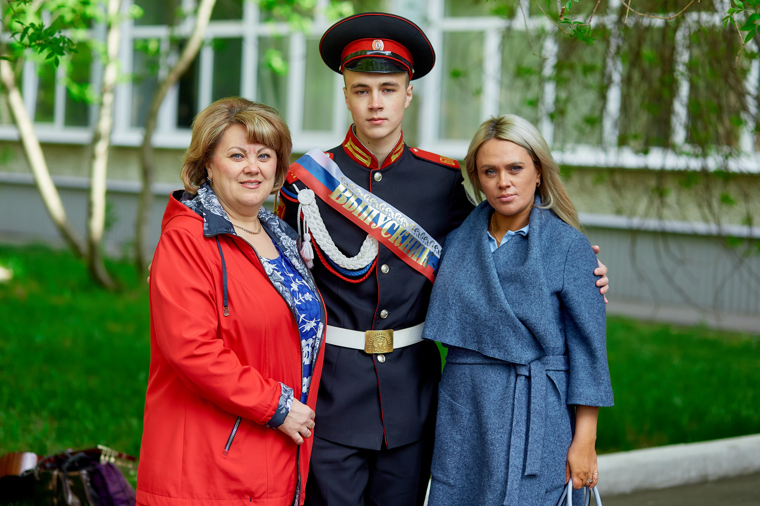 Кадеты последний звонок. Фотограф Вячеслав Фарунин
