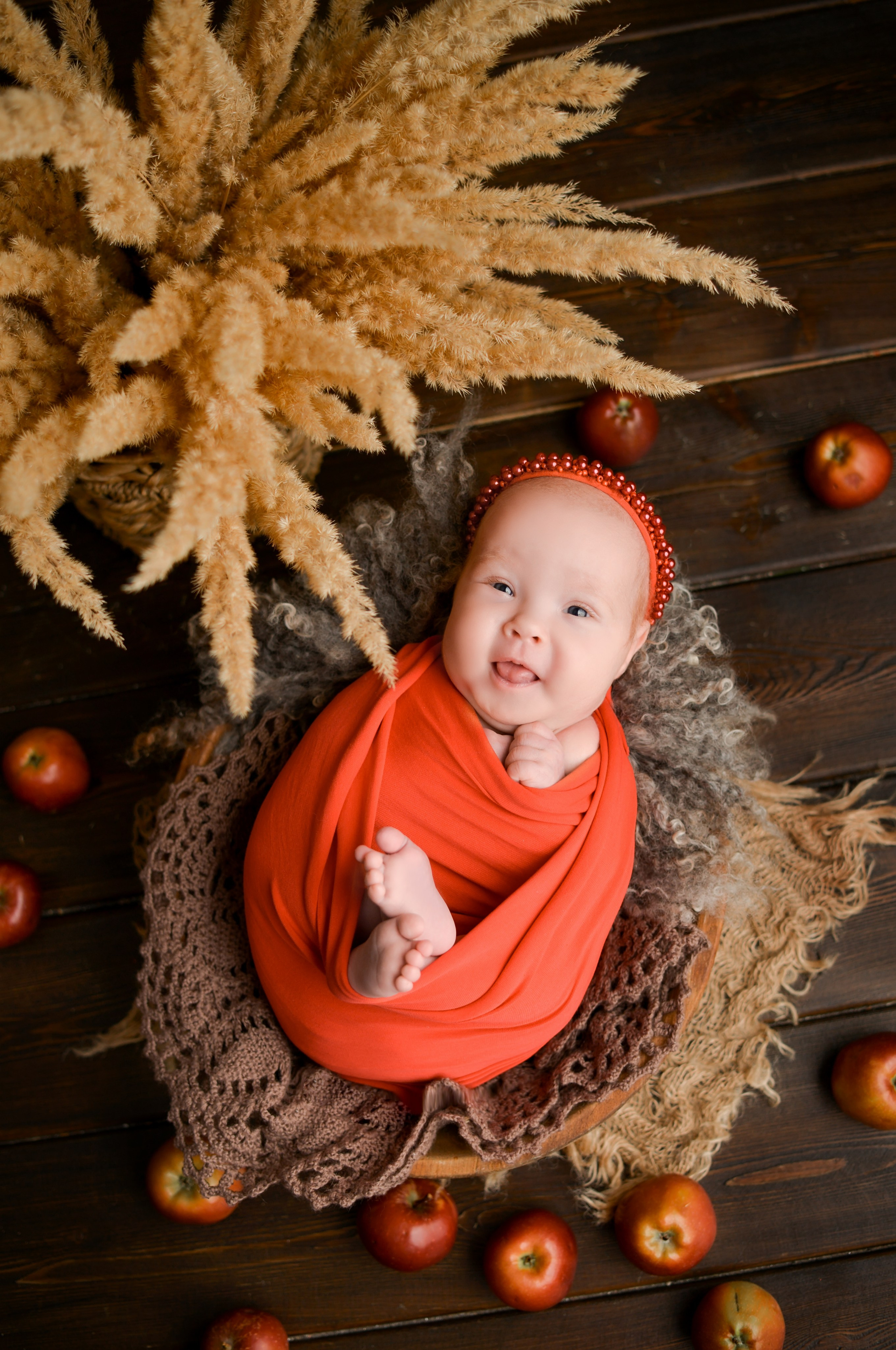 Близняшки Аня и Лиза. Фотограф новорожденных Краснодар Малышенко Надежда