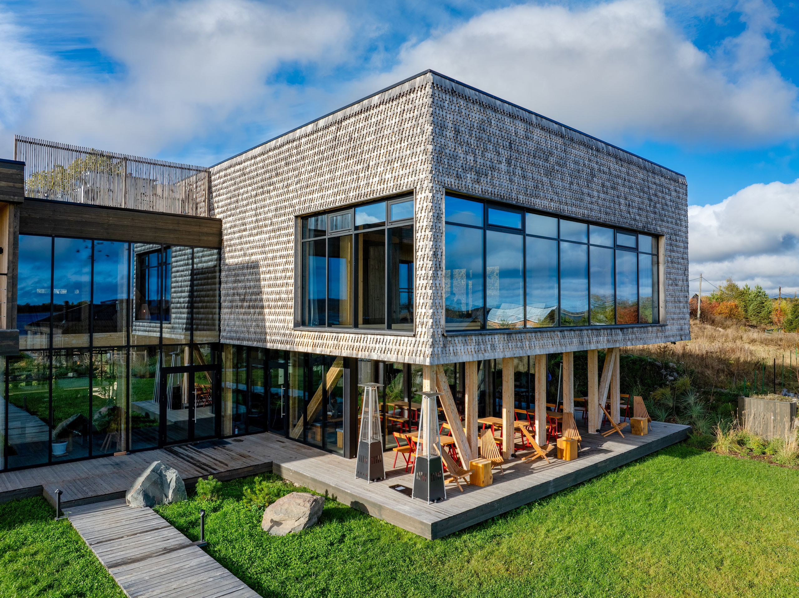 Бутик-отель Заонежье». Аэросъемка. Фото и Видео в Карелии. Алексей Фрилунд