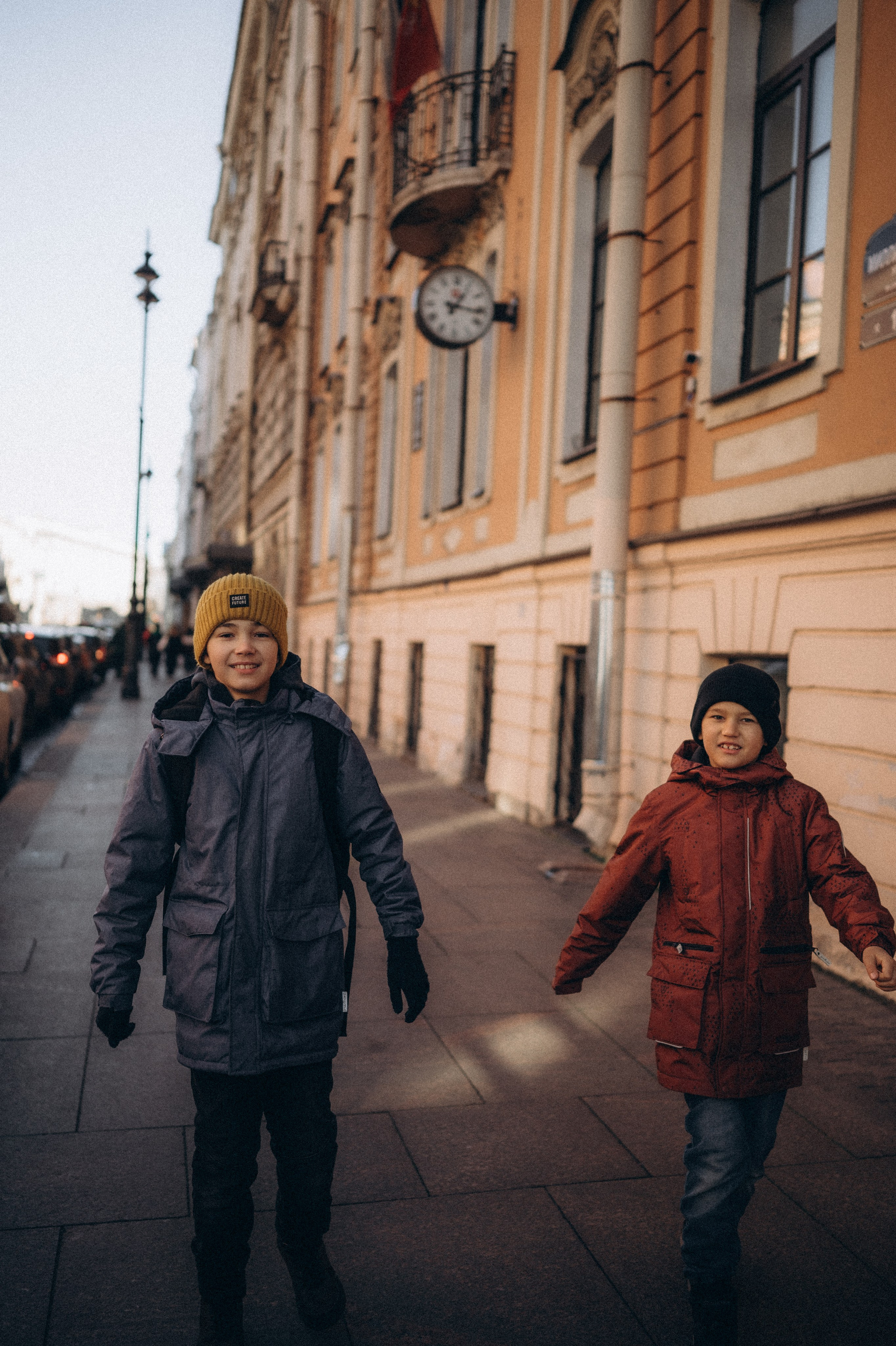 Мария, Миша и Ваня в Питере. Фотограф Горбенко Анна