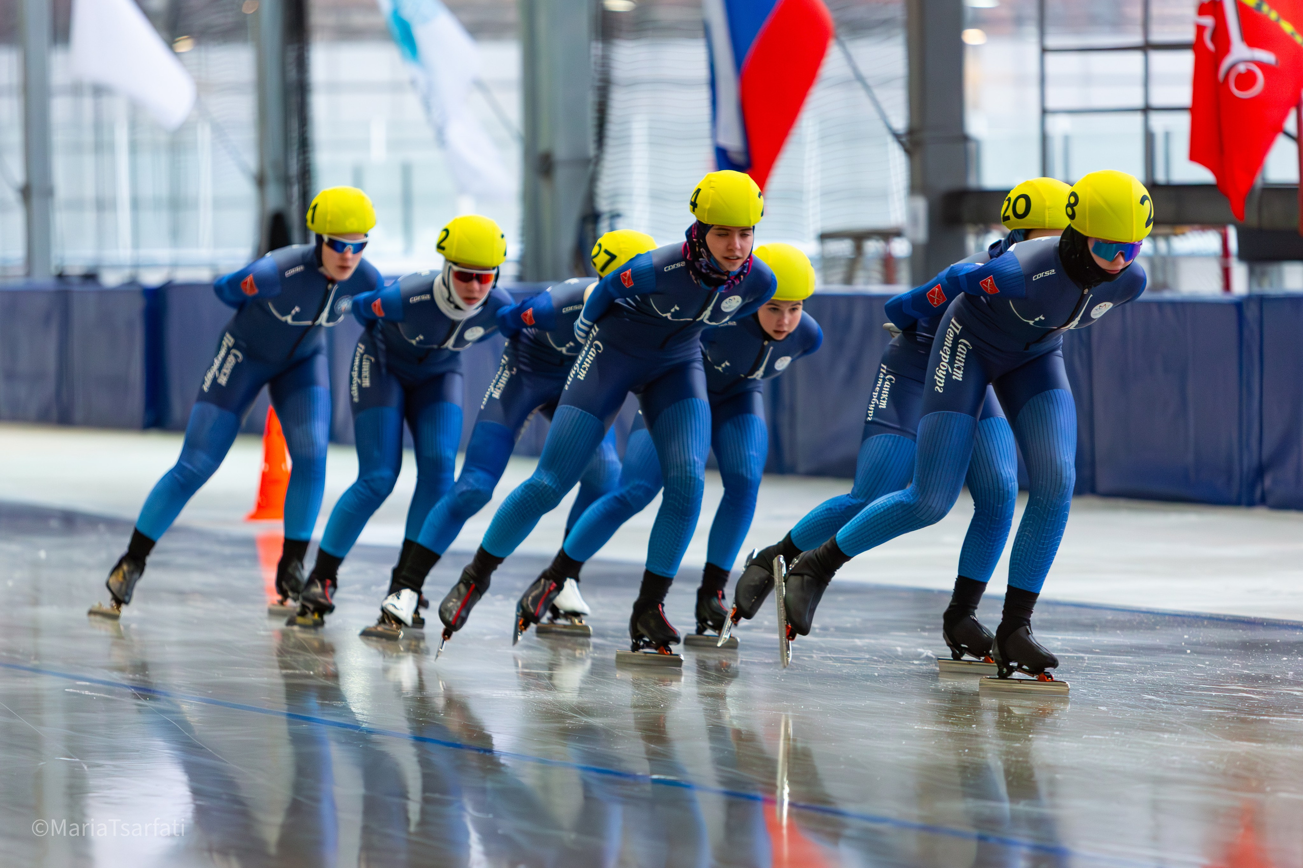 Первенство Санкт-Петербурга по конькобежному спорту, 2025. Спортивная съемка Мария Царфати