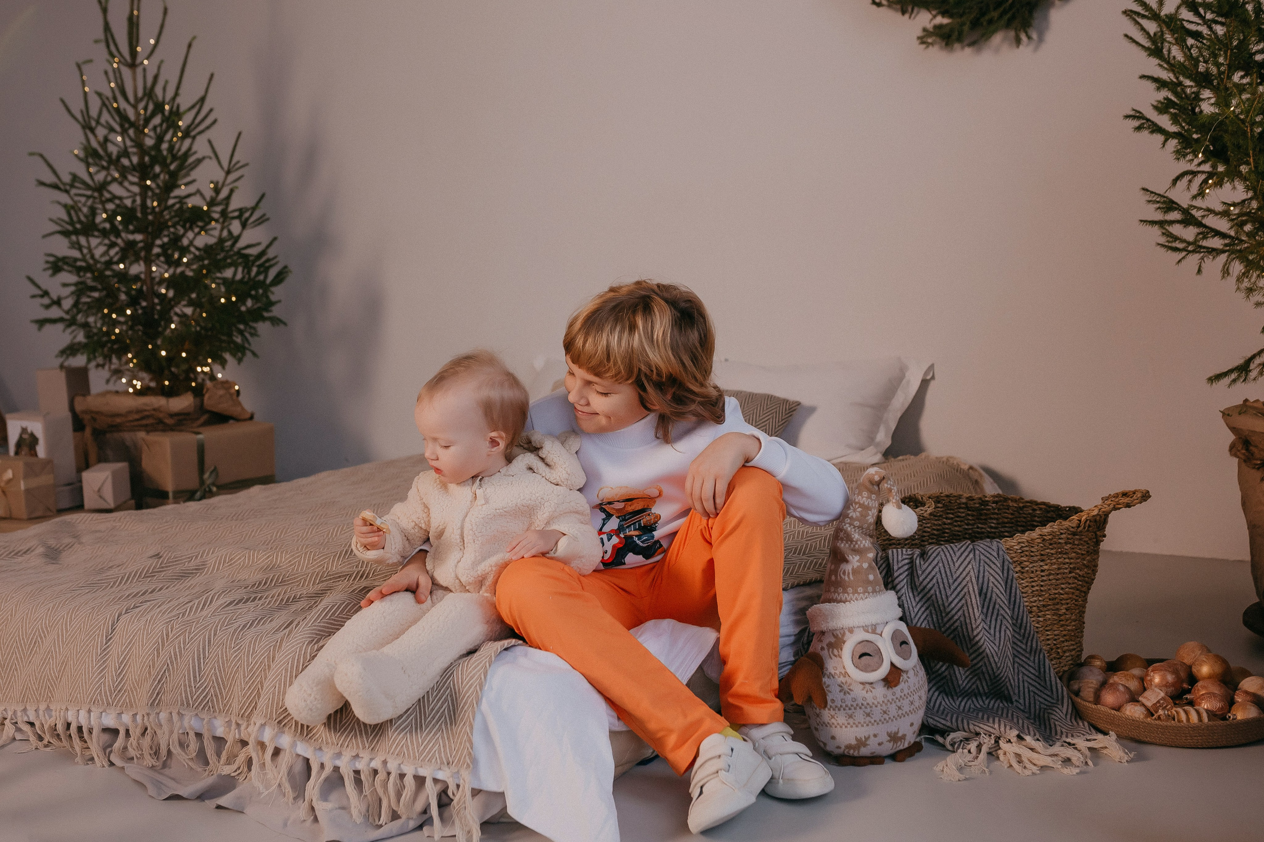 Женя и Лёша +4 Новогодняя. Семейный фотограф в Сургуте