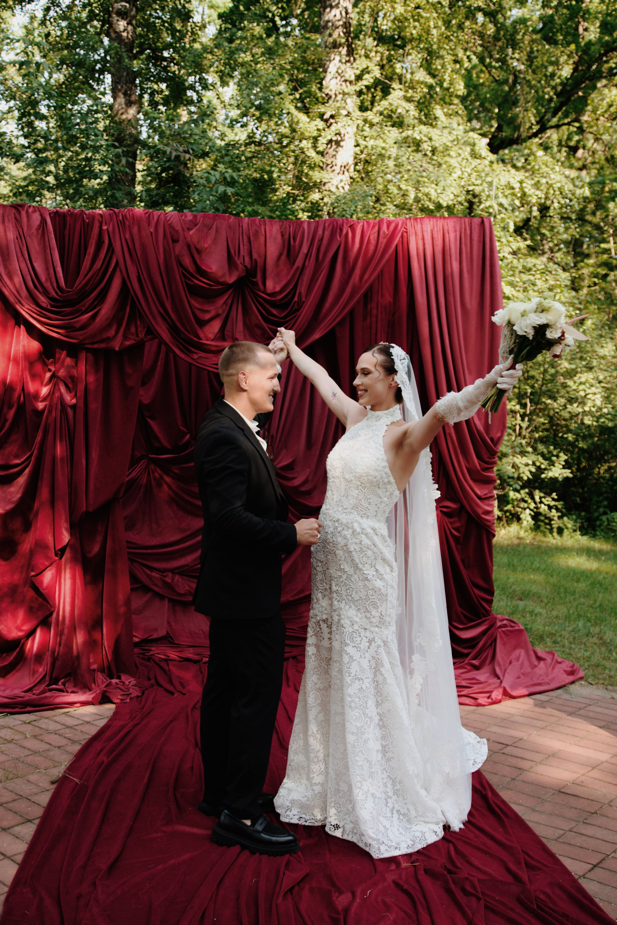 Василий & Ирина | Свадьба в лесу. Фотограф Анна Буран