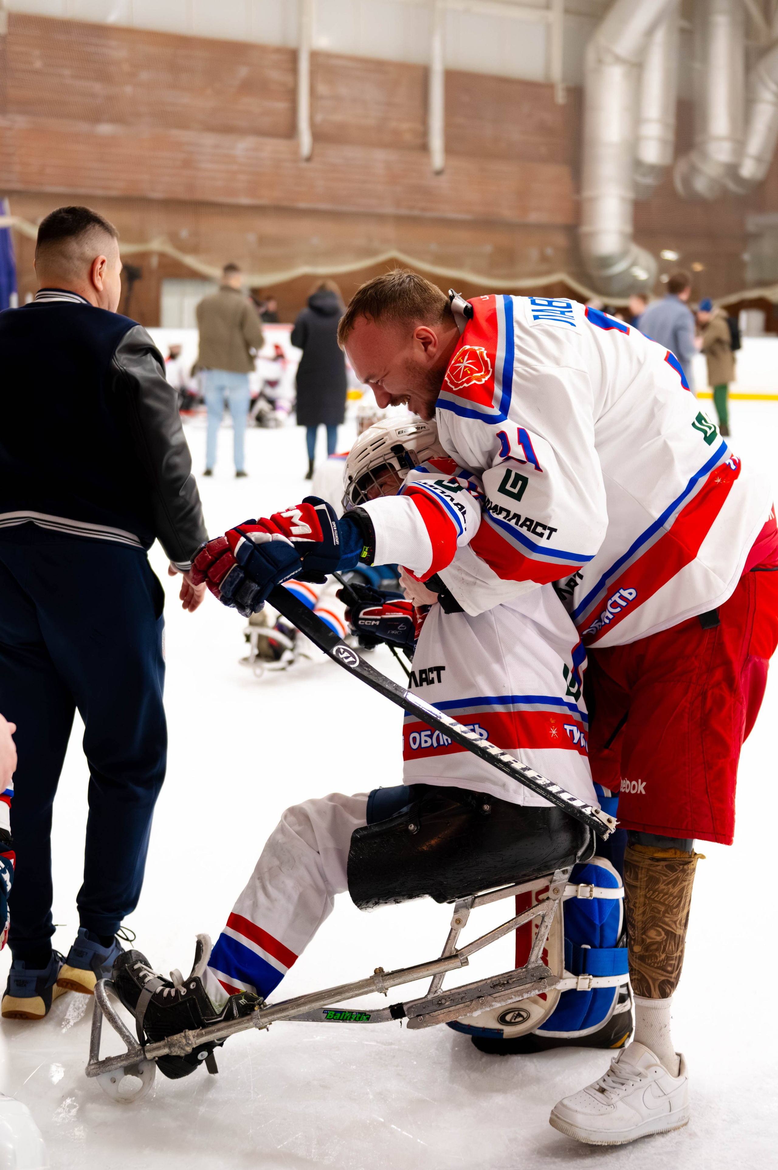 ЧР по хоккею следж. Алексин, 2025. Спортивный фотограф в Туле и Тульской области. Файсханова Фото Спорт