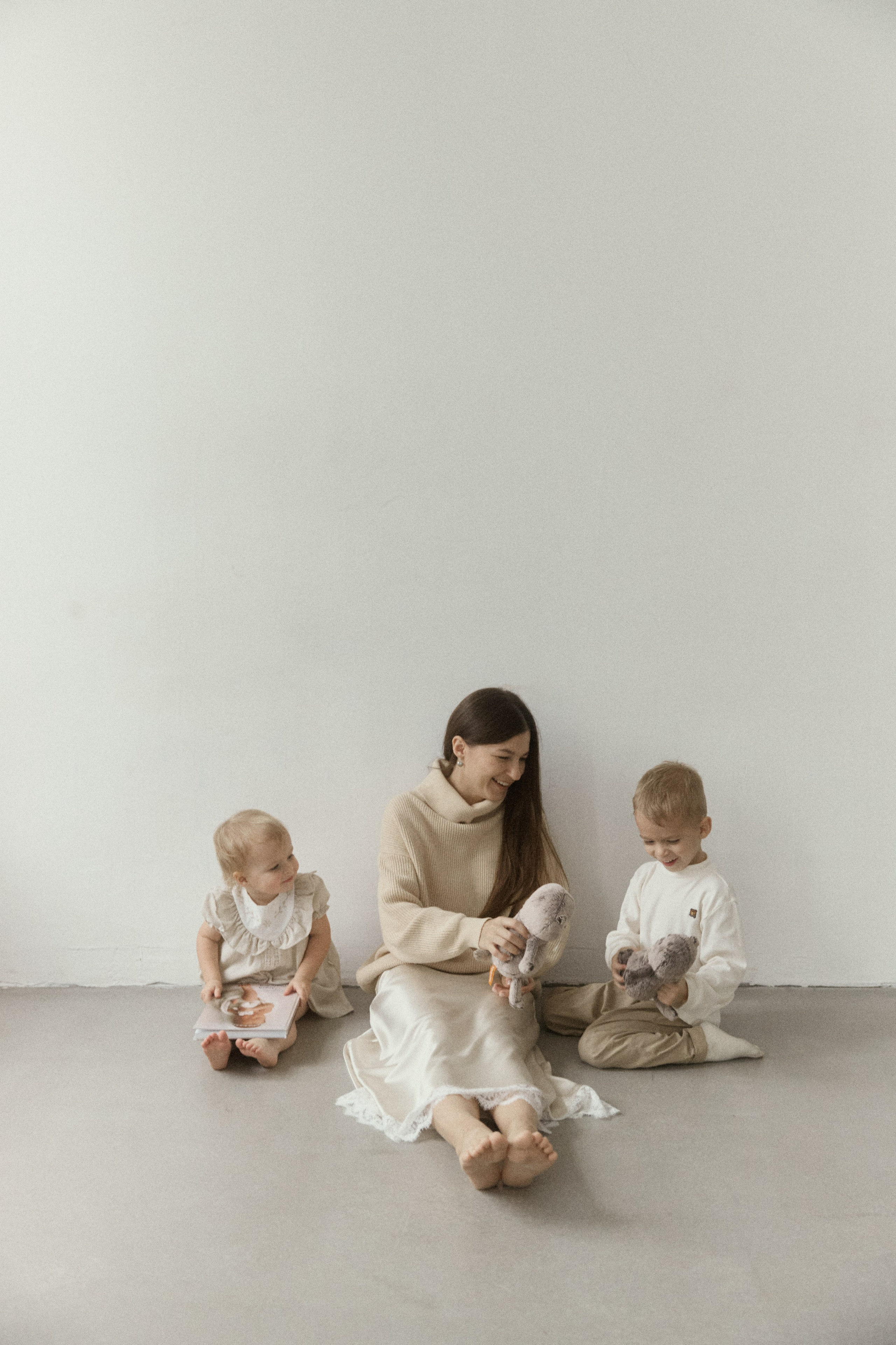 Настя + Демьян + Агата. Семейный и детский фотограф Юлия Шох