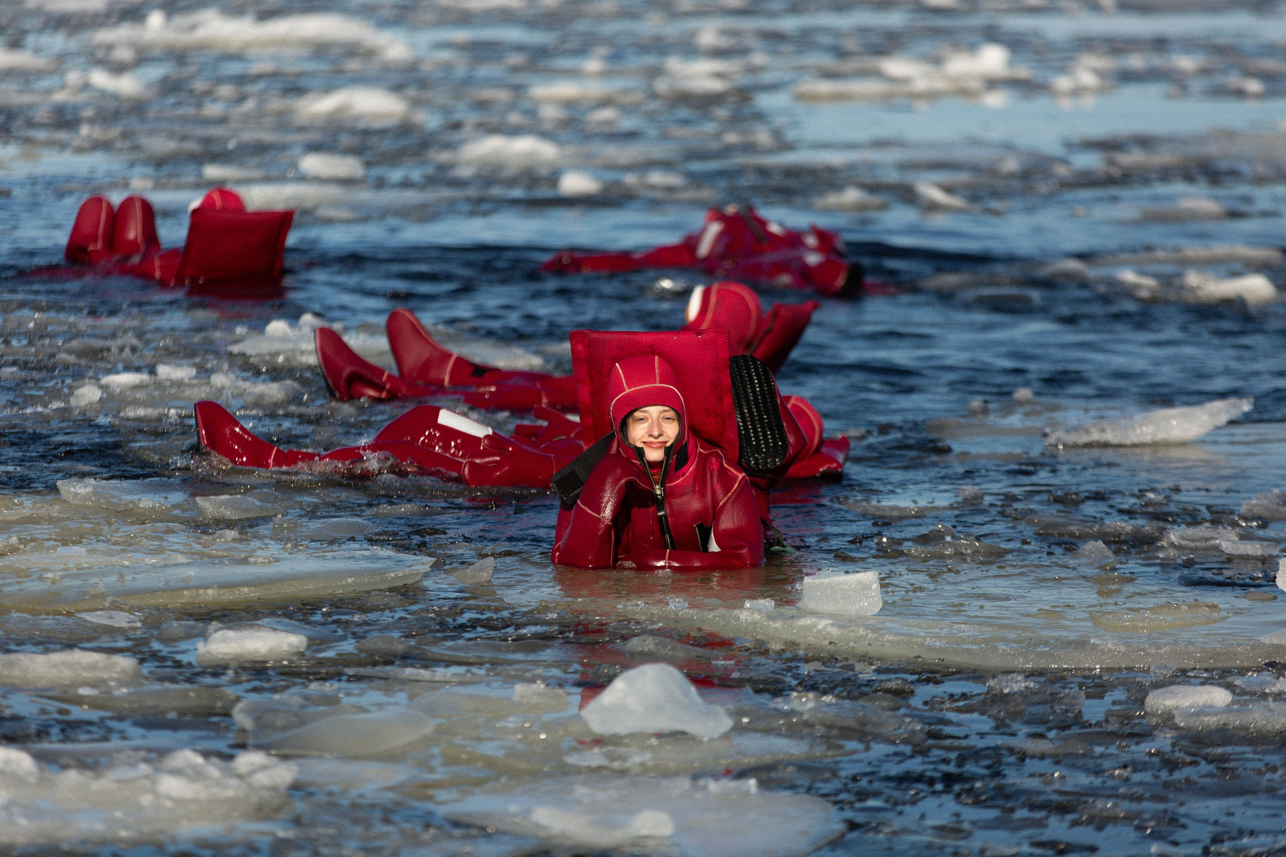 Ice floating. Снимаю съемки