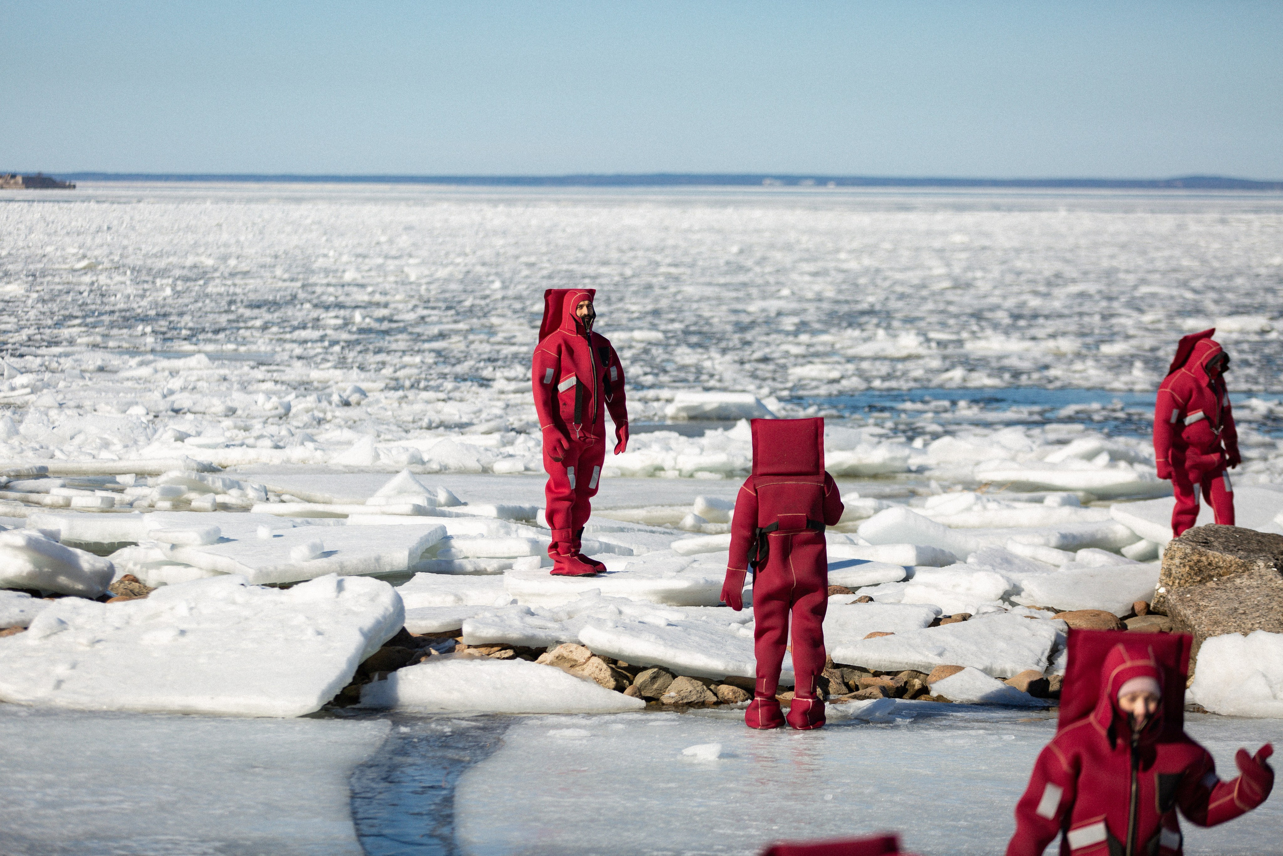 Ice floating. Снимаю съемки