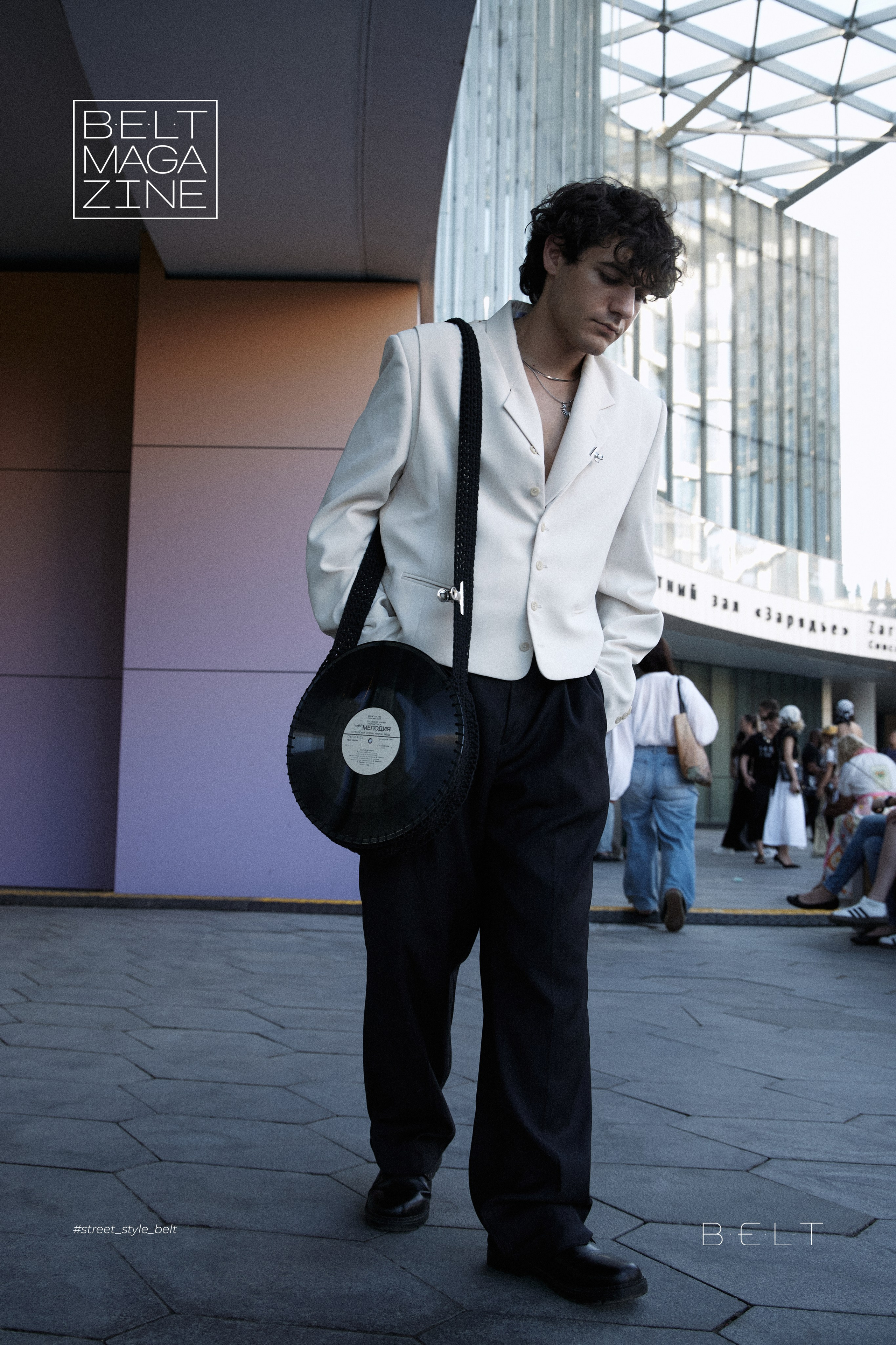 STREET STYLE BELT|MFW. Photos by July|Фотограф Юлия Князева