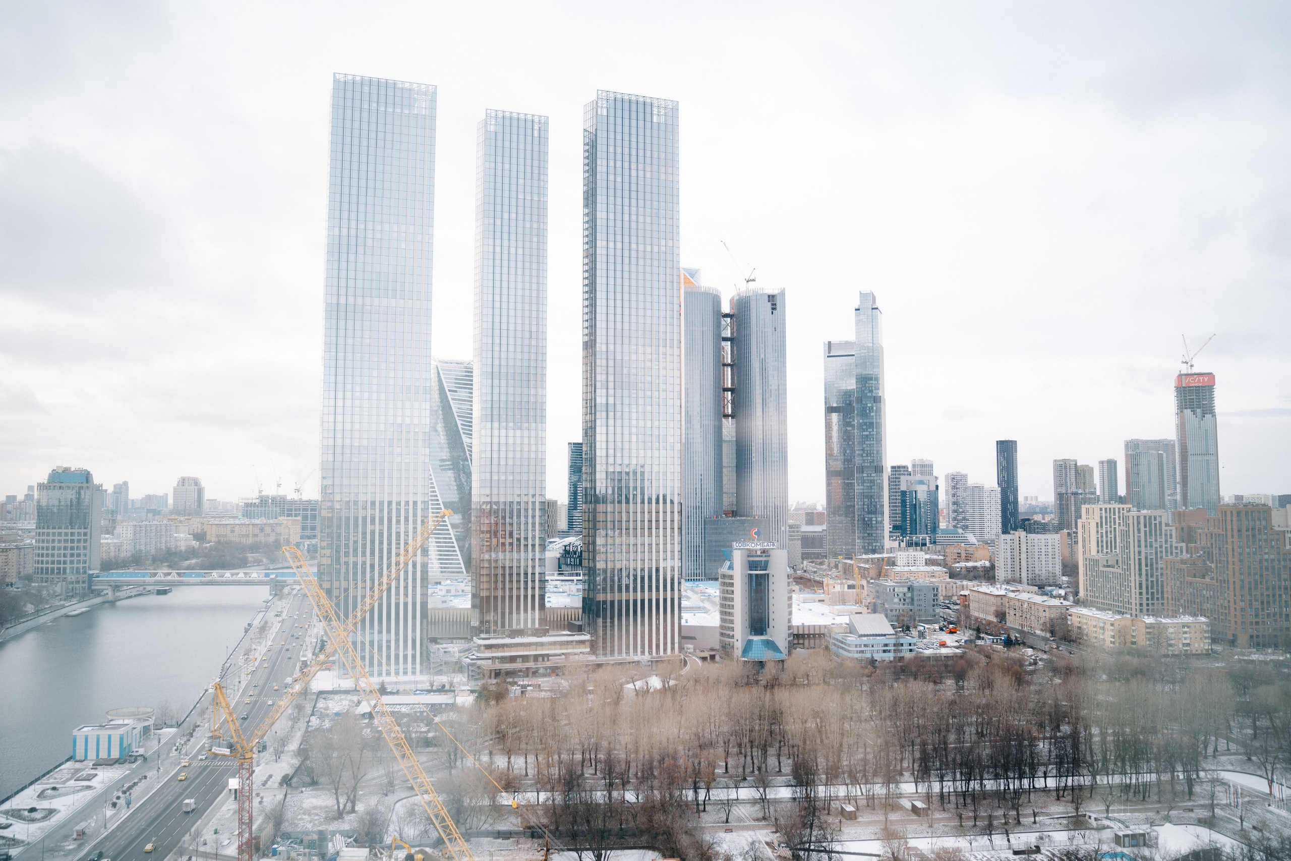Свадебная фотосессия в отеле Plaza Garden Moscow WTC