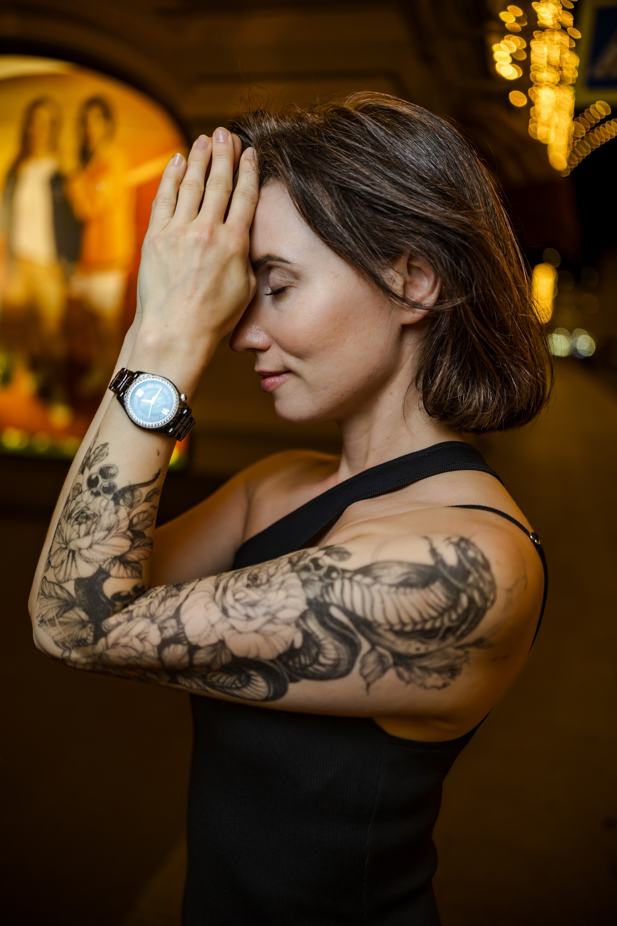 В вечерней городской среде. Фотограф в Москве портреты | репортажи | спорт