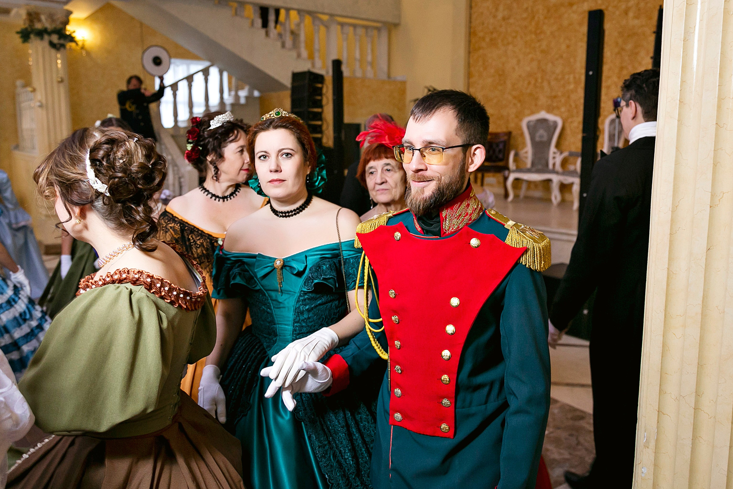 Рождественский бал школы исторического танца «Отражение». Фотограф в Новосибирске Сергей Белов