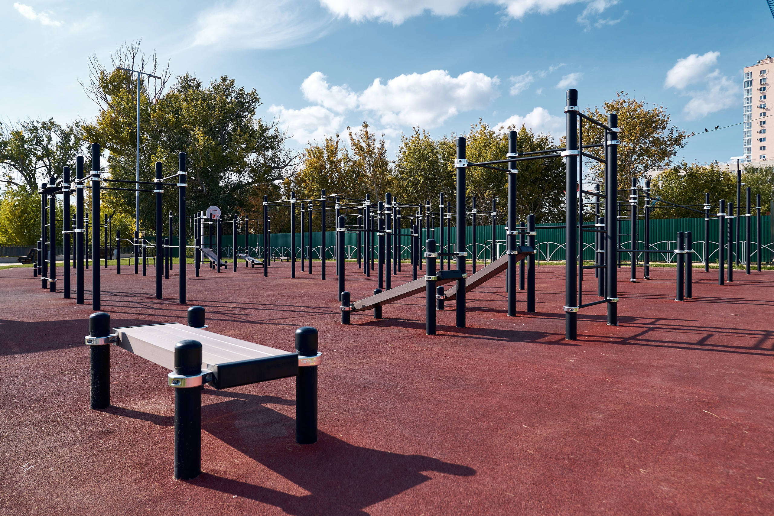Спортивная площадка KENGURU PRO. Фотограф Никита Барановский