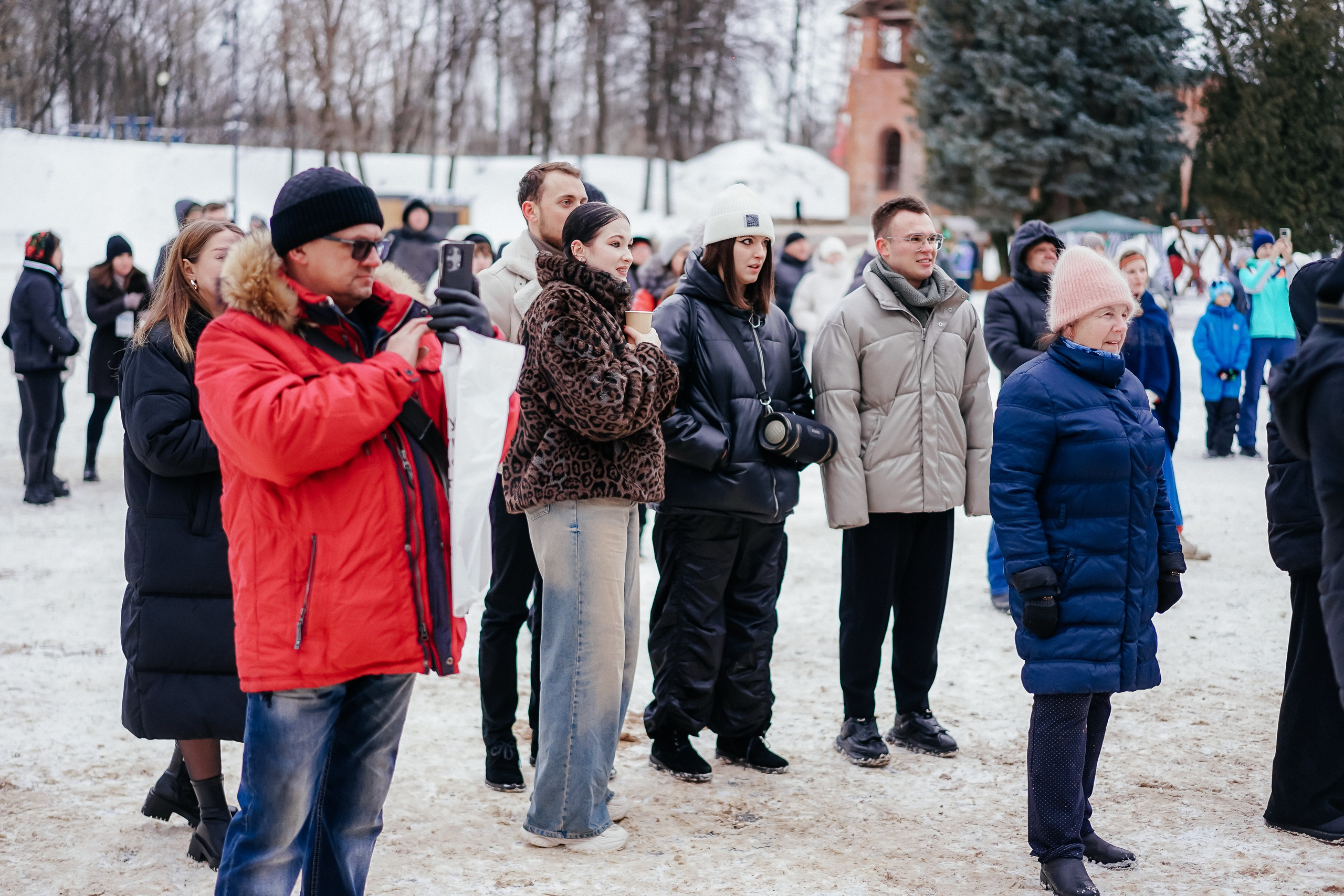 «Предновогодний переполох» Лопатинский сад, 14.12.2024. Фотограф и видеограф Смоленск | Студия Цезарь