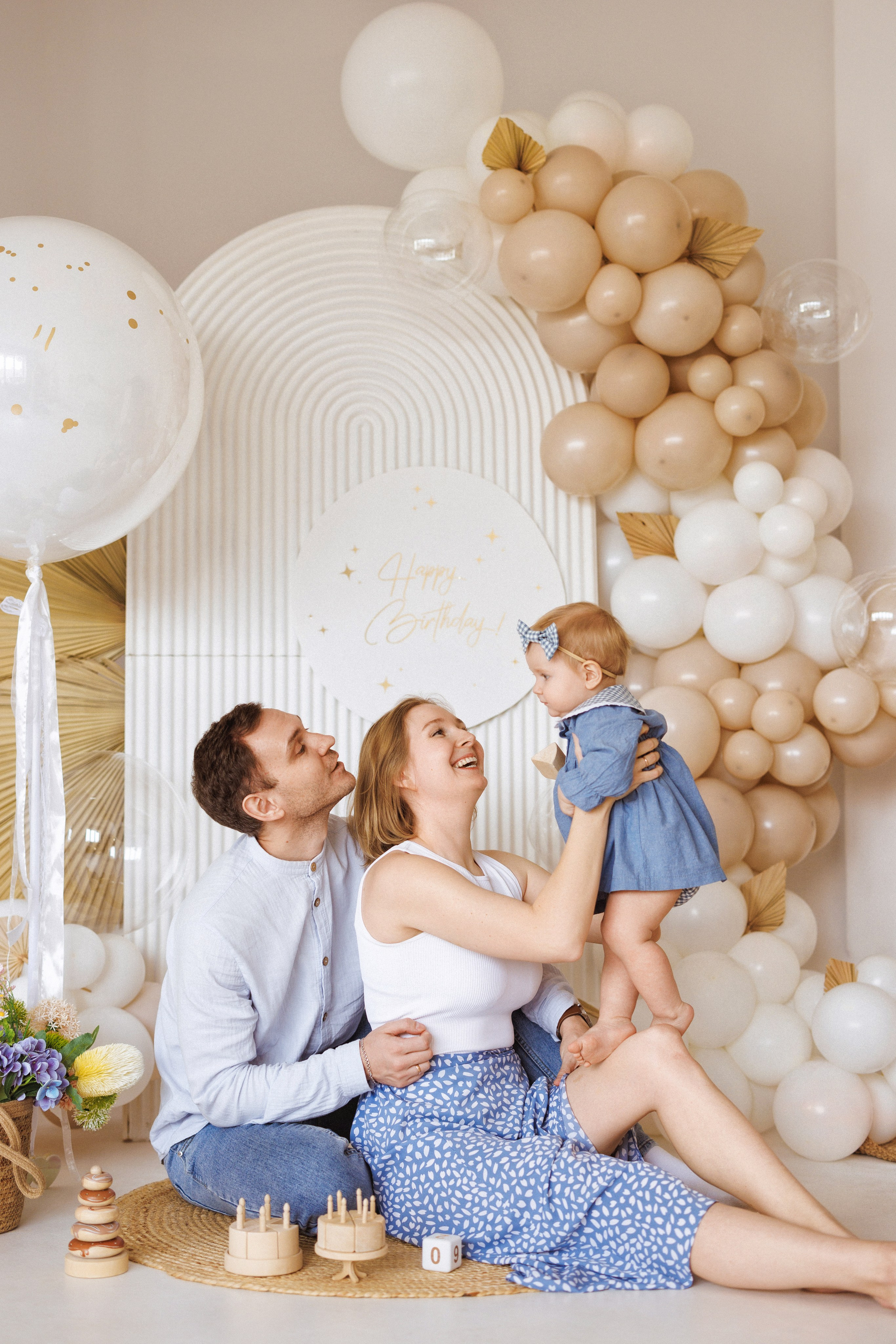 Детская фотосессия к дню рождения, Краснодар. Семейный и детский фотограф в Краснодаре Анна Трашкова