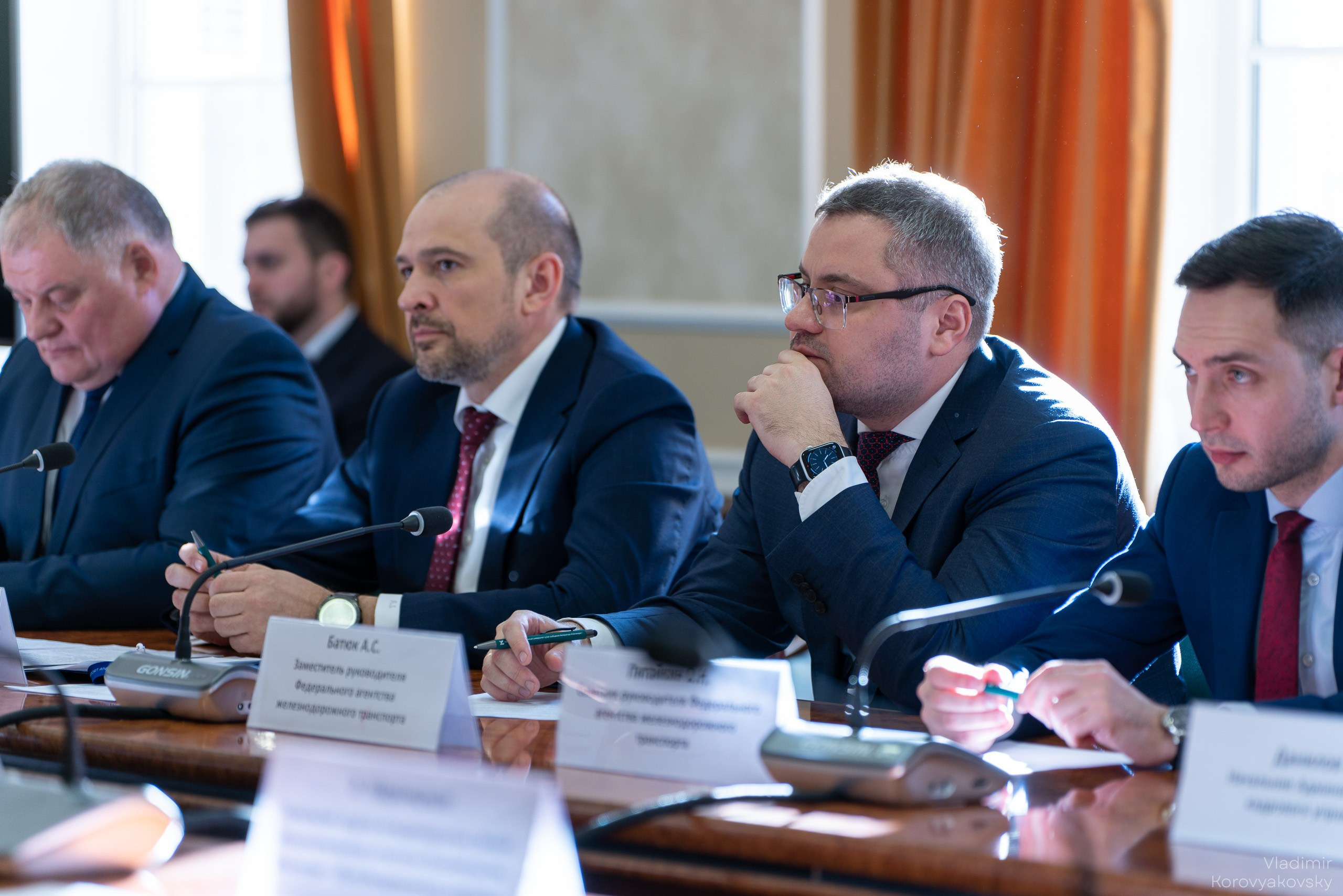Совещание руководства ПГУПС с Делегациями Исполнительного агентства Правительства Монголии и делегацией АО «УБЖД». Фотограф Владимир Коровяковский