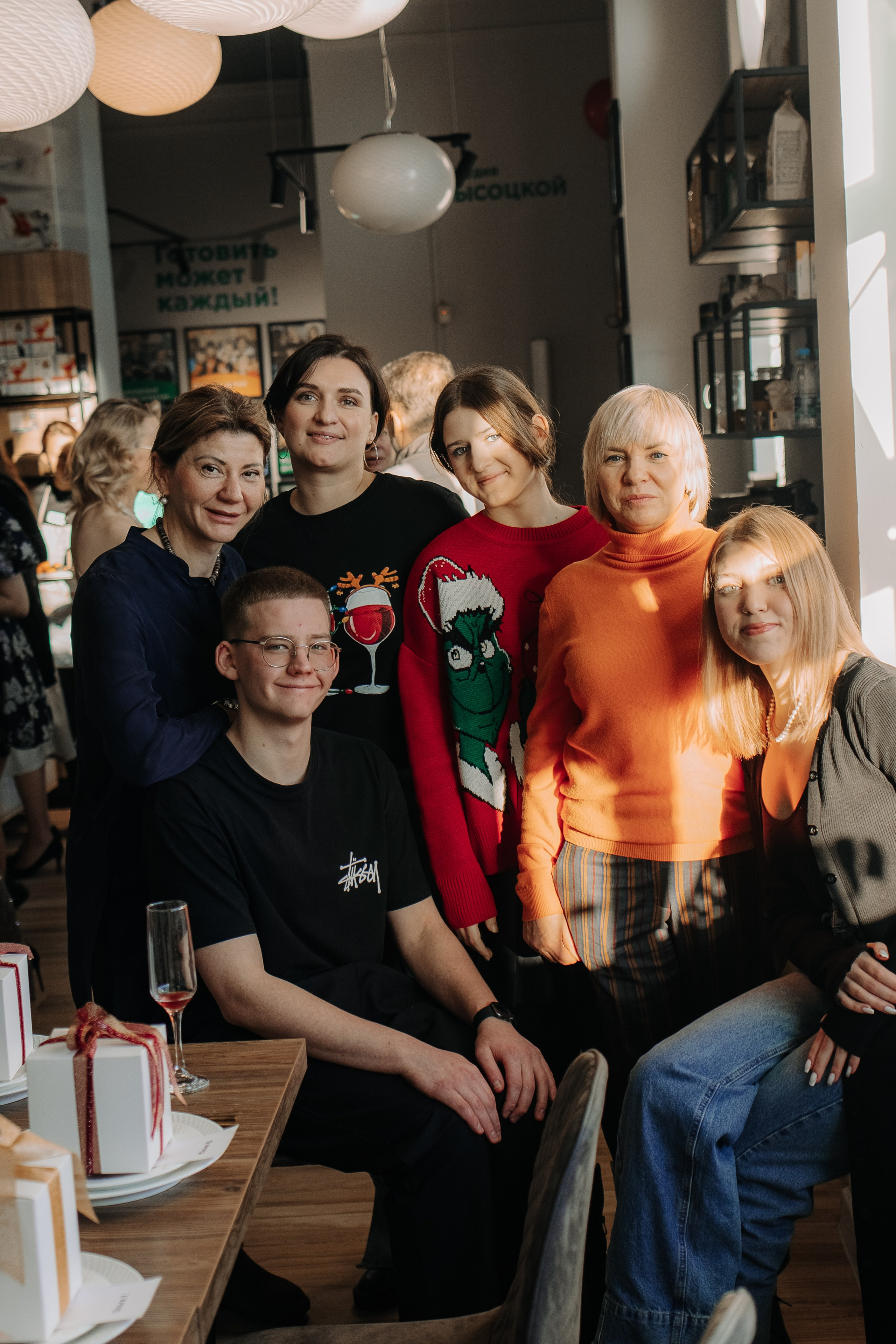 Рождественский обед 12.2024. Семейный и детский фотограф в Королёве Шарутина Лидия
