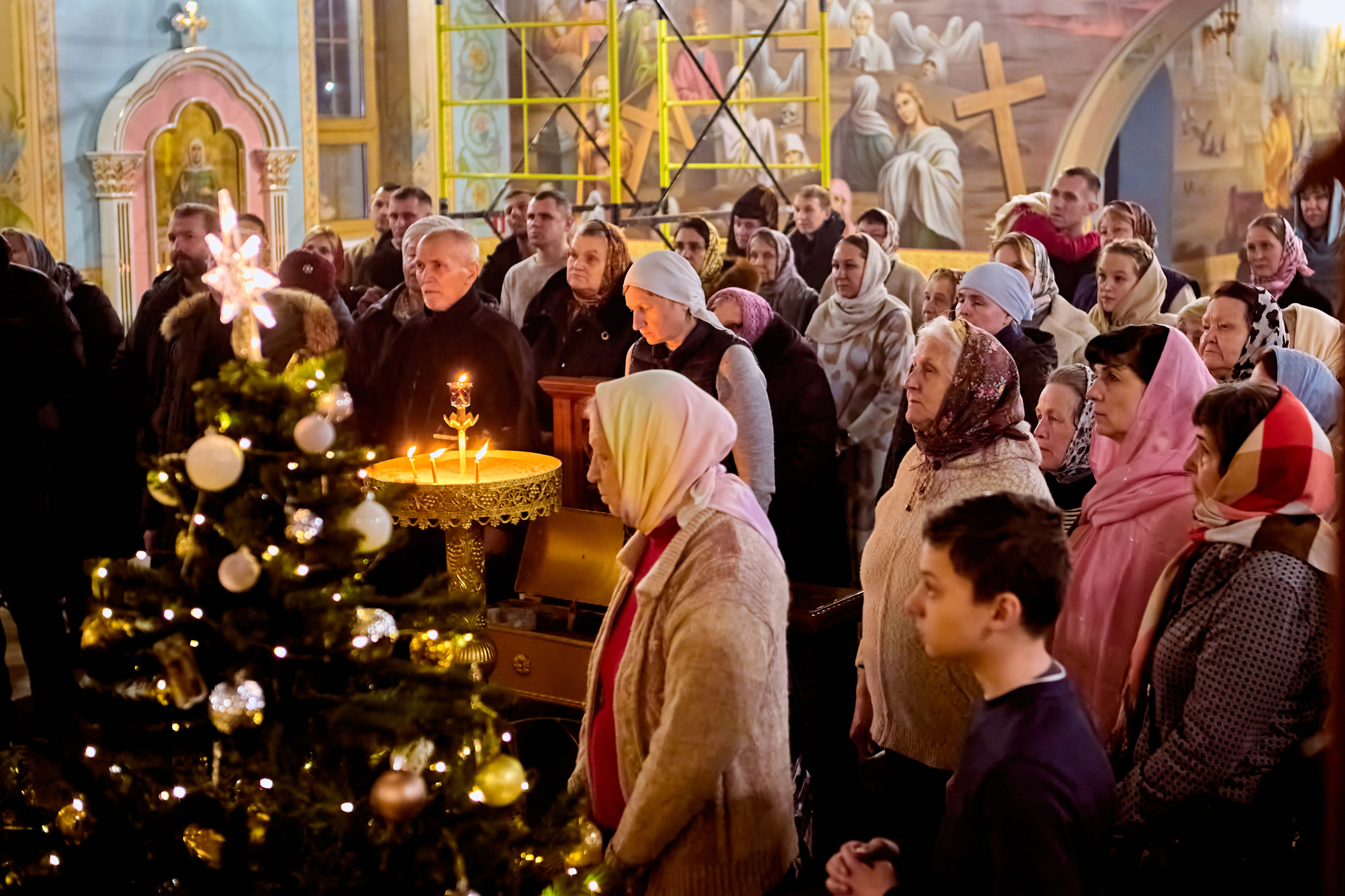Литургия в Новогоднюю Ночь 2025