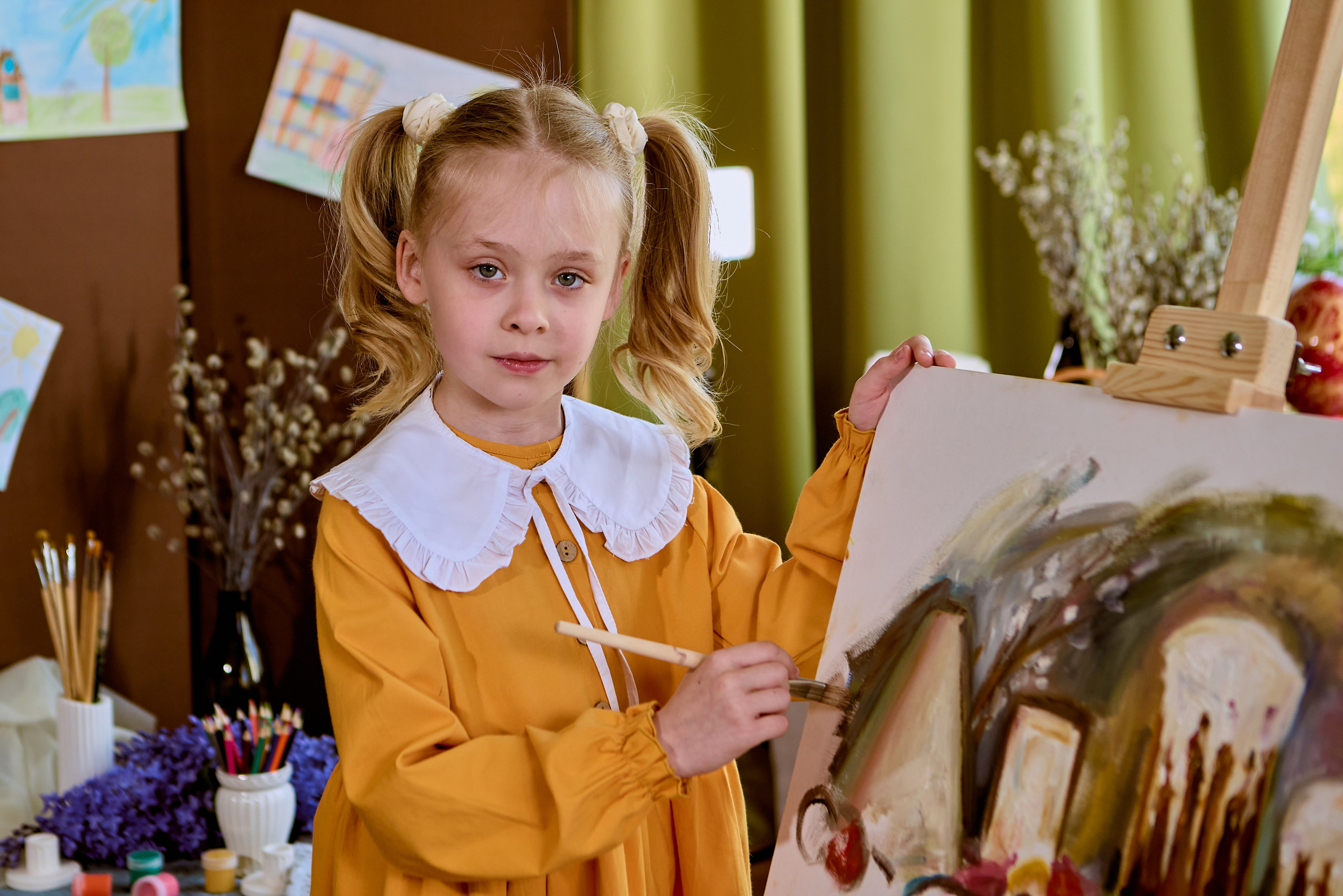 Творческая фотосессия художники