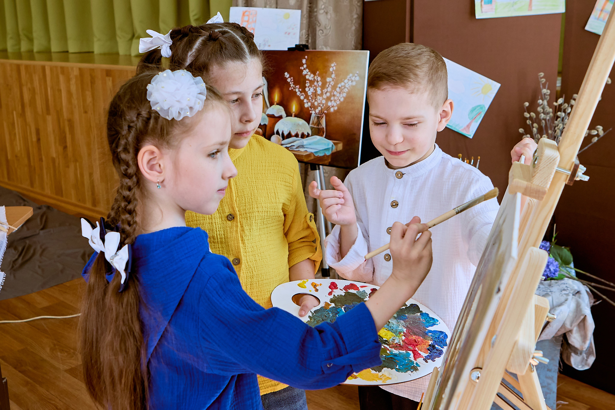 Творческая фотосессия художники