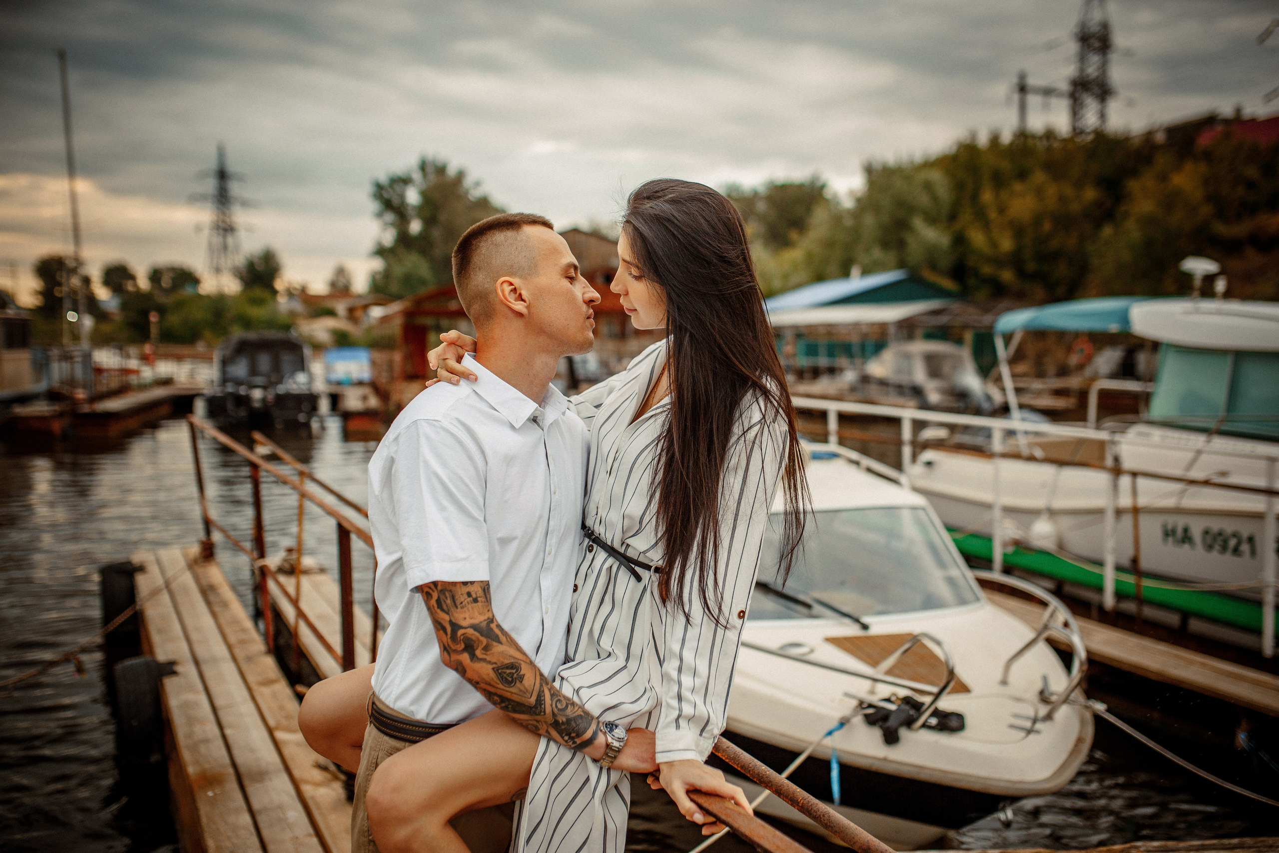 Фотосессия с катером, фотосессия на пляже, фотосессия на закате. Фотограф в Смоленске Ольга Давыдова