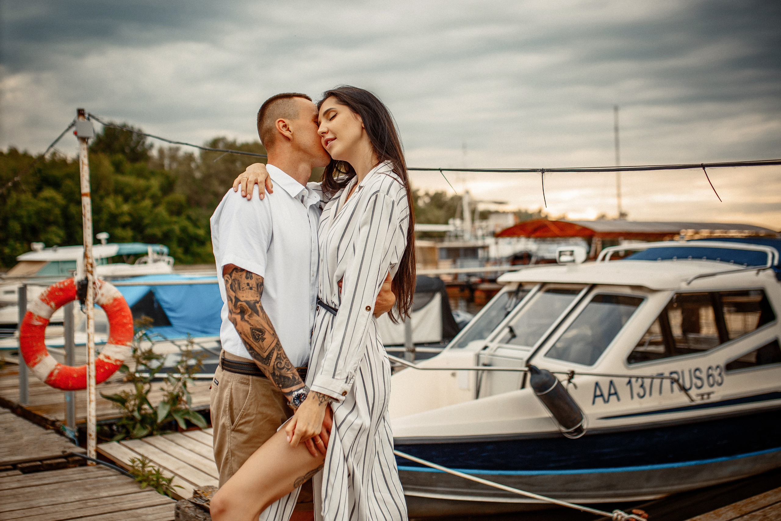 Фотосессия с катером, фотосессия на пляже, фотосессия на закате. Фотограф в Смоленске Ольга Давыдова