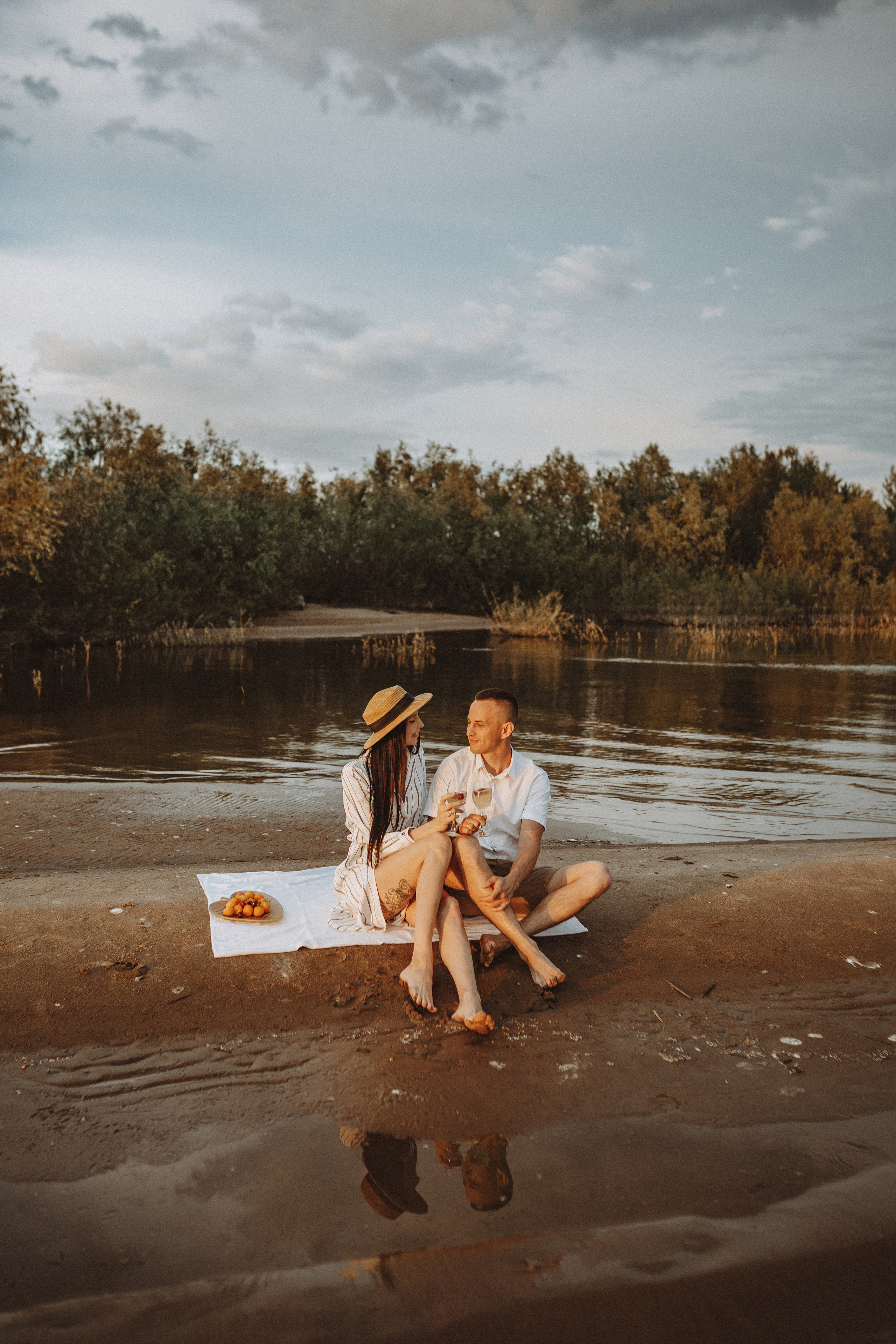 Фотосессия с катером, фотосессия на пляже, фотосессия на закате. Фотограф в Смоленске Ольга Давыдова